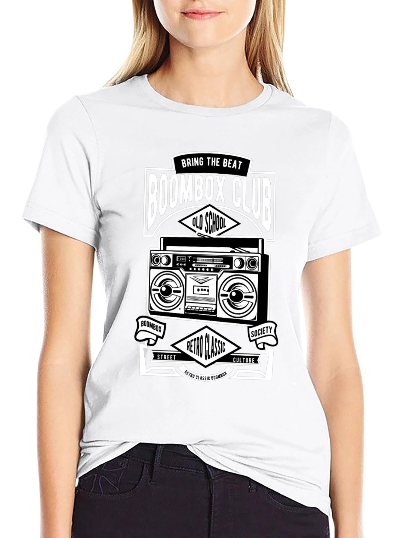 Boombox Club Retro Classic T-Shirt