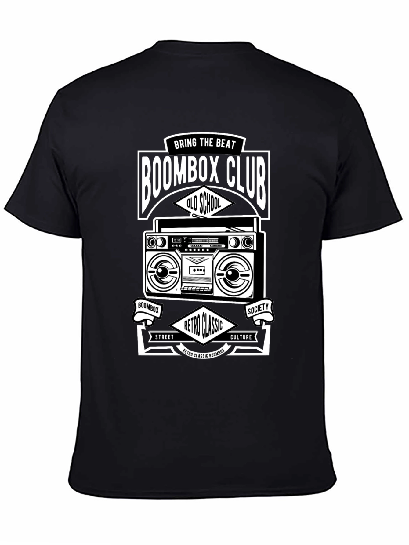 Boombox Club Retro Classic T-Shirt