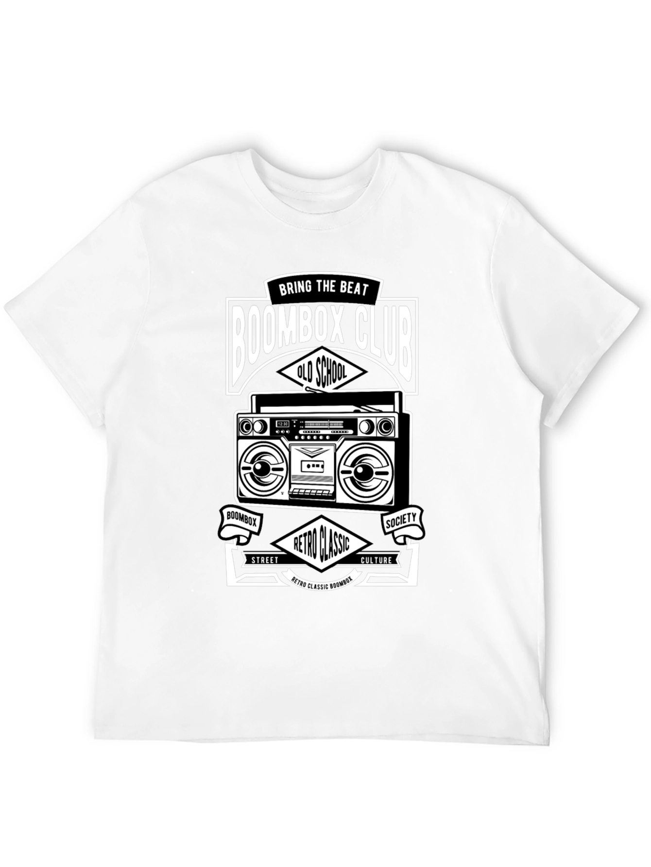 Boombox Club Retro Classic T-Shirt