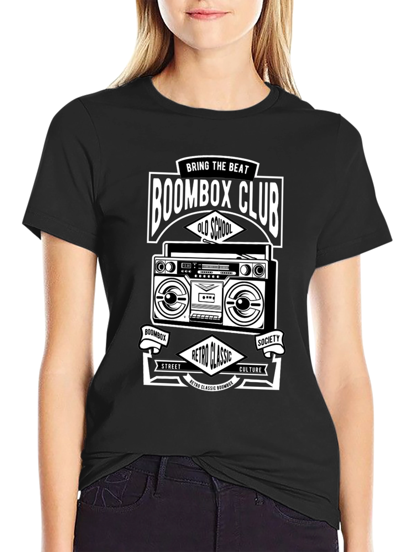 Boombox Club Retro Classic T-Shirt