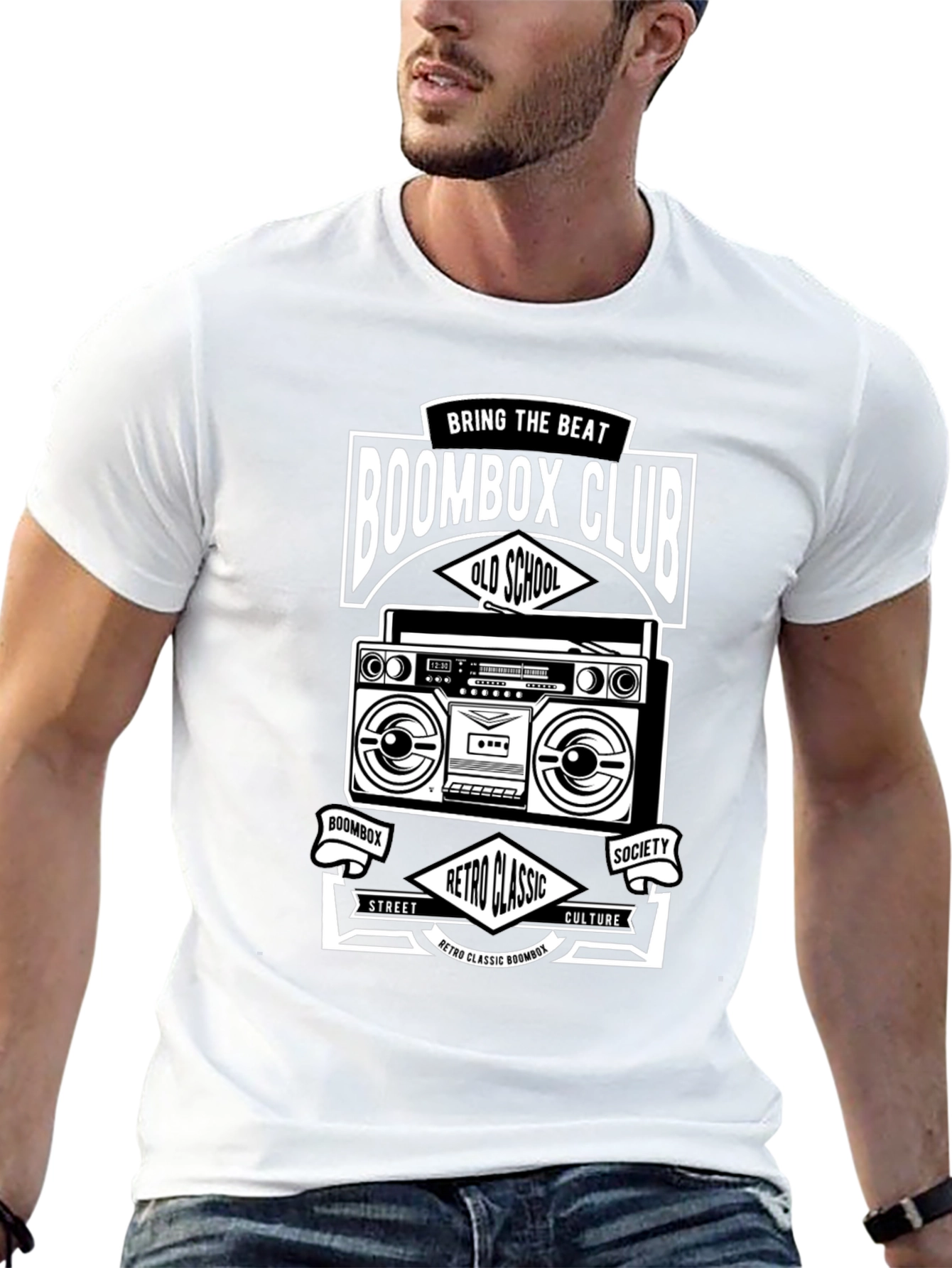 Boombox Club Retro Classic T-Shirt