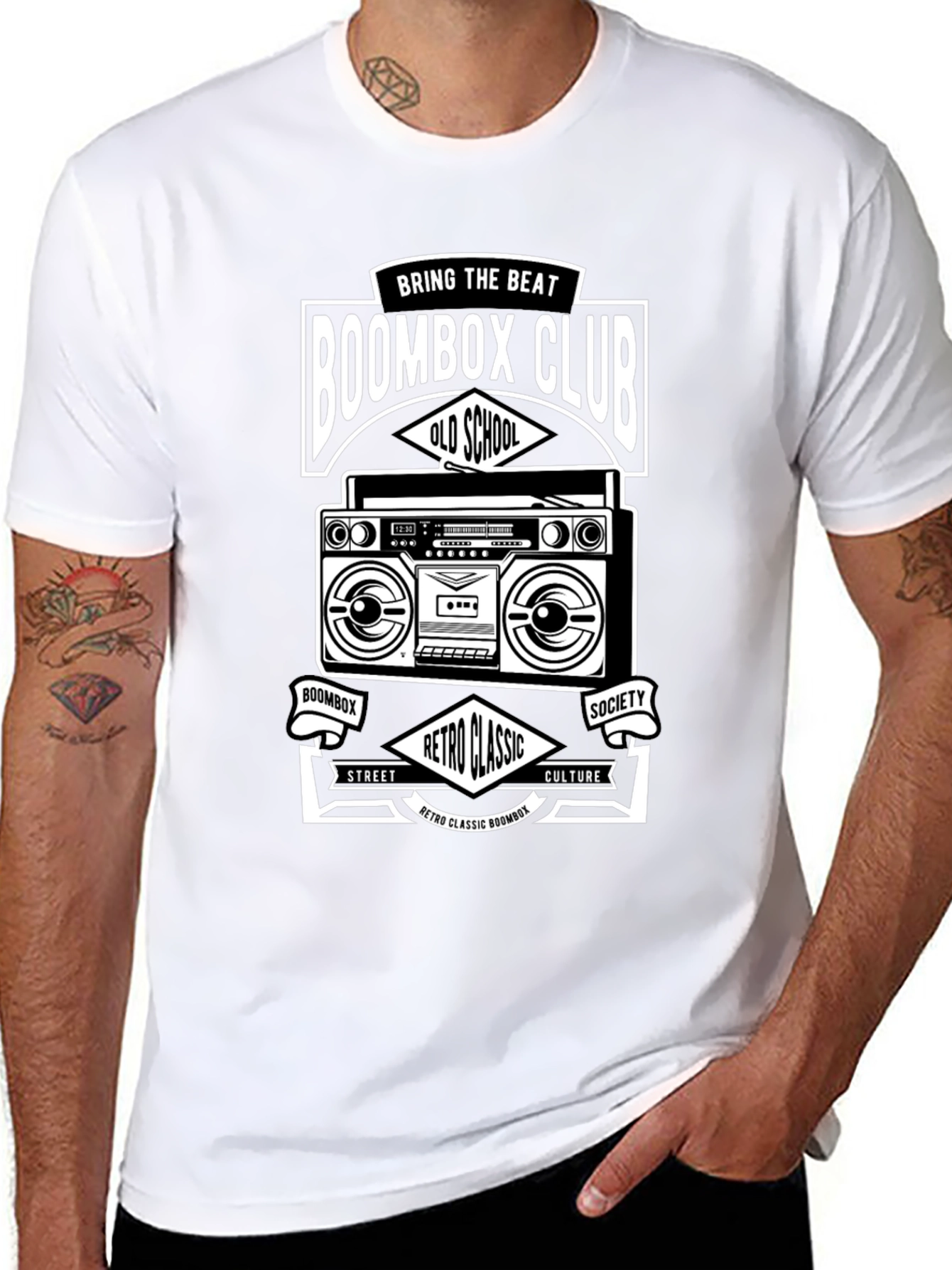 Boombox Club Retro Classic T-Shirt