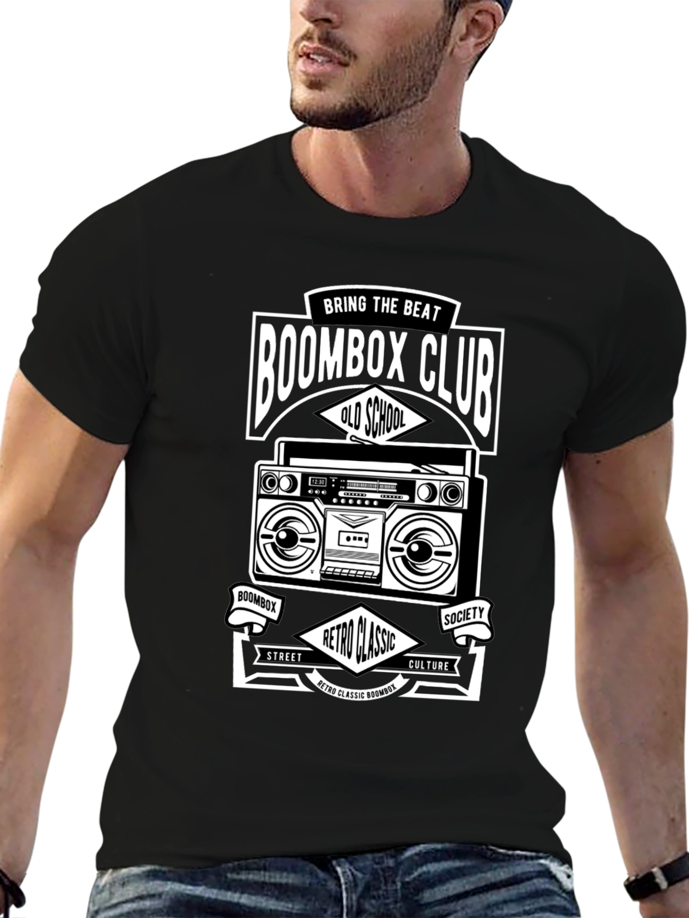 Boombox Club Retro Classic T-Shirt