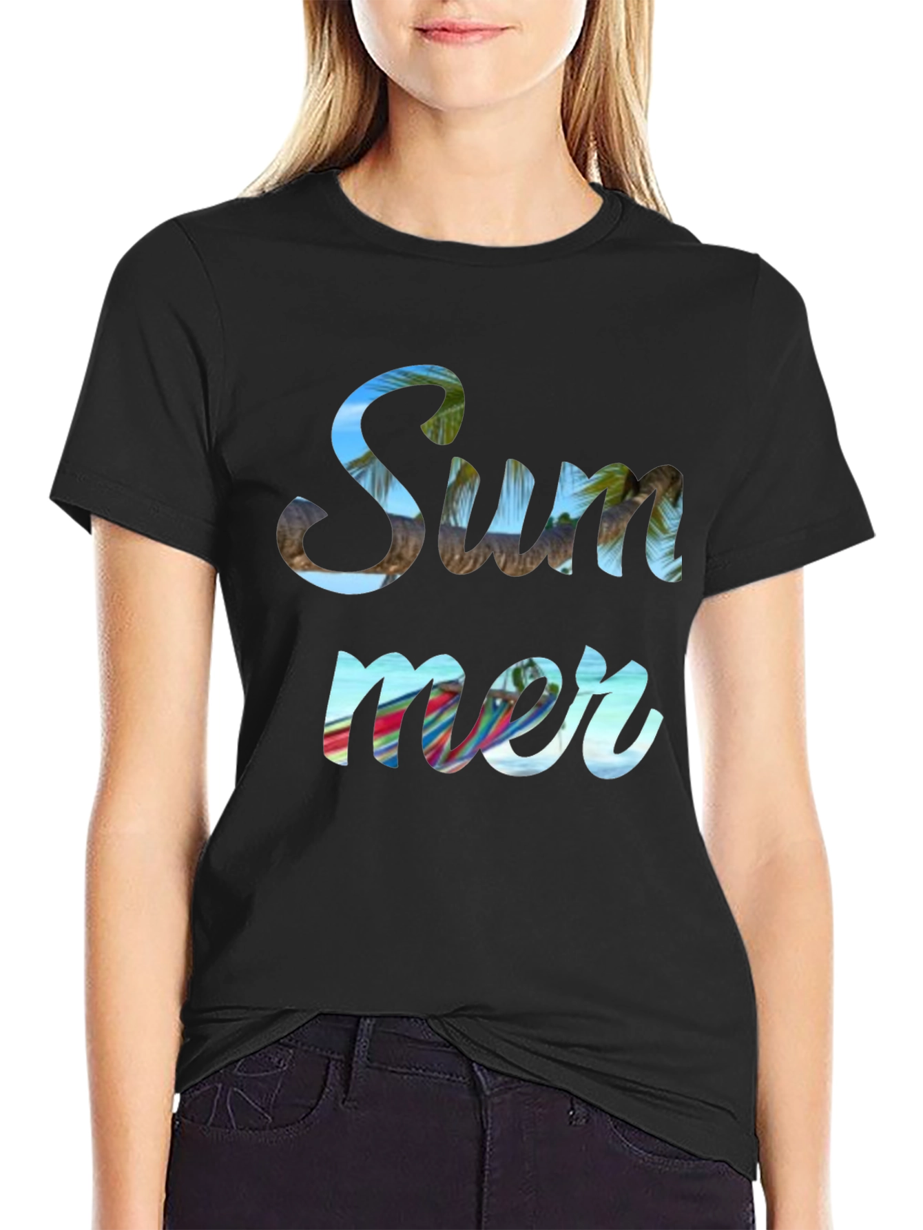 Summer Graphic Tee - Beach Vibes T-Shirt
