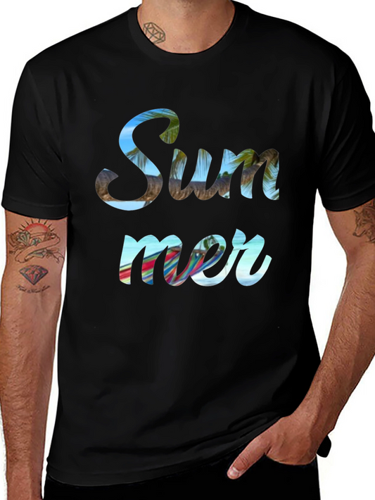 Summer Graphic Tee - Beach Vibes T-Shirt
