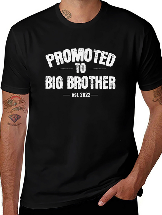 Promoted to Big Brother T-Shirt - Est. 2022