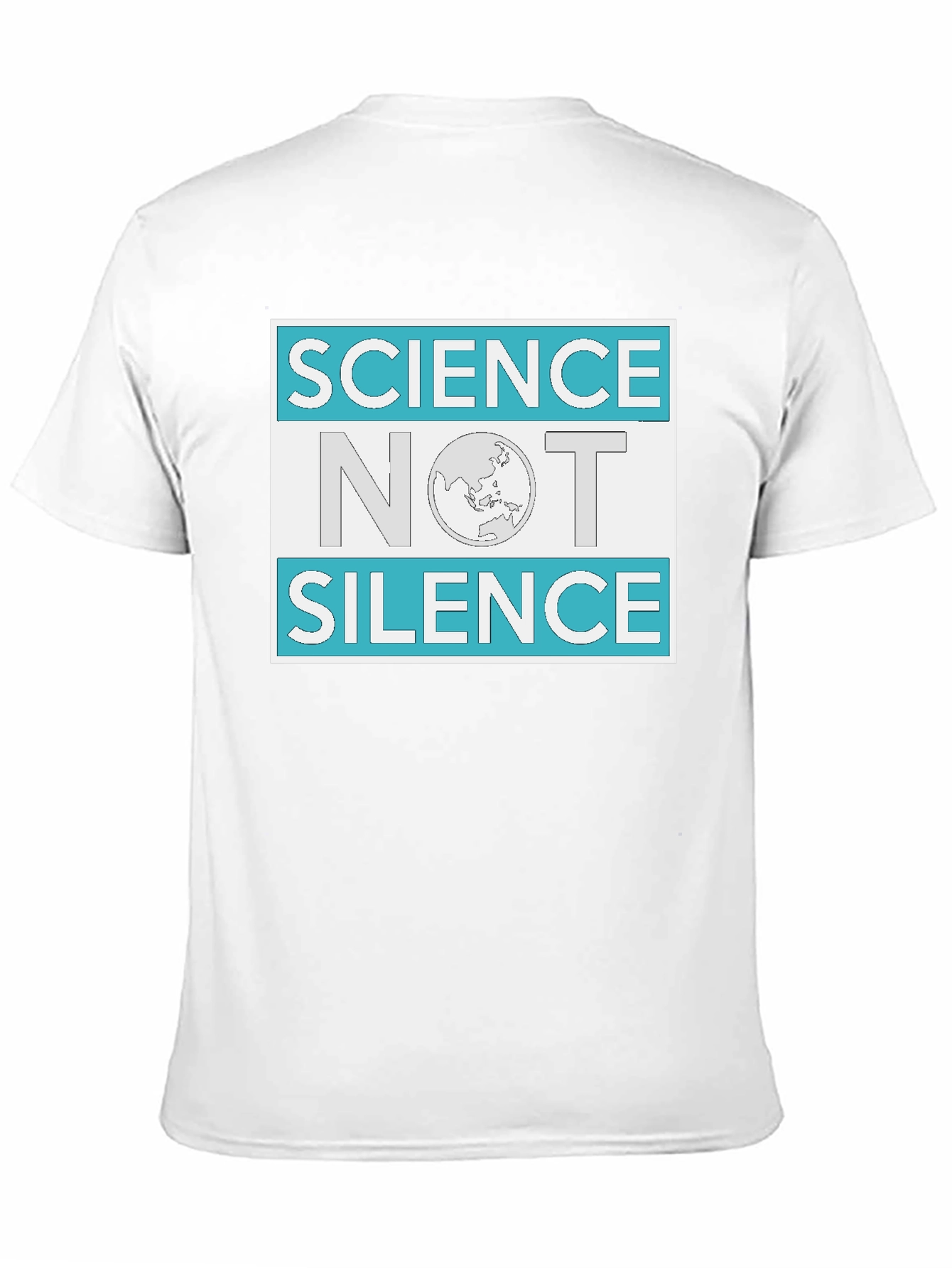 Science Not Silence Graphic Tee - Black