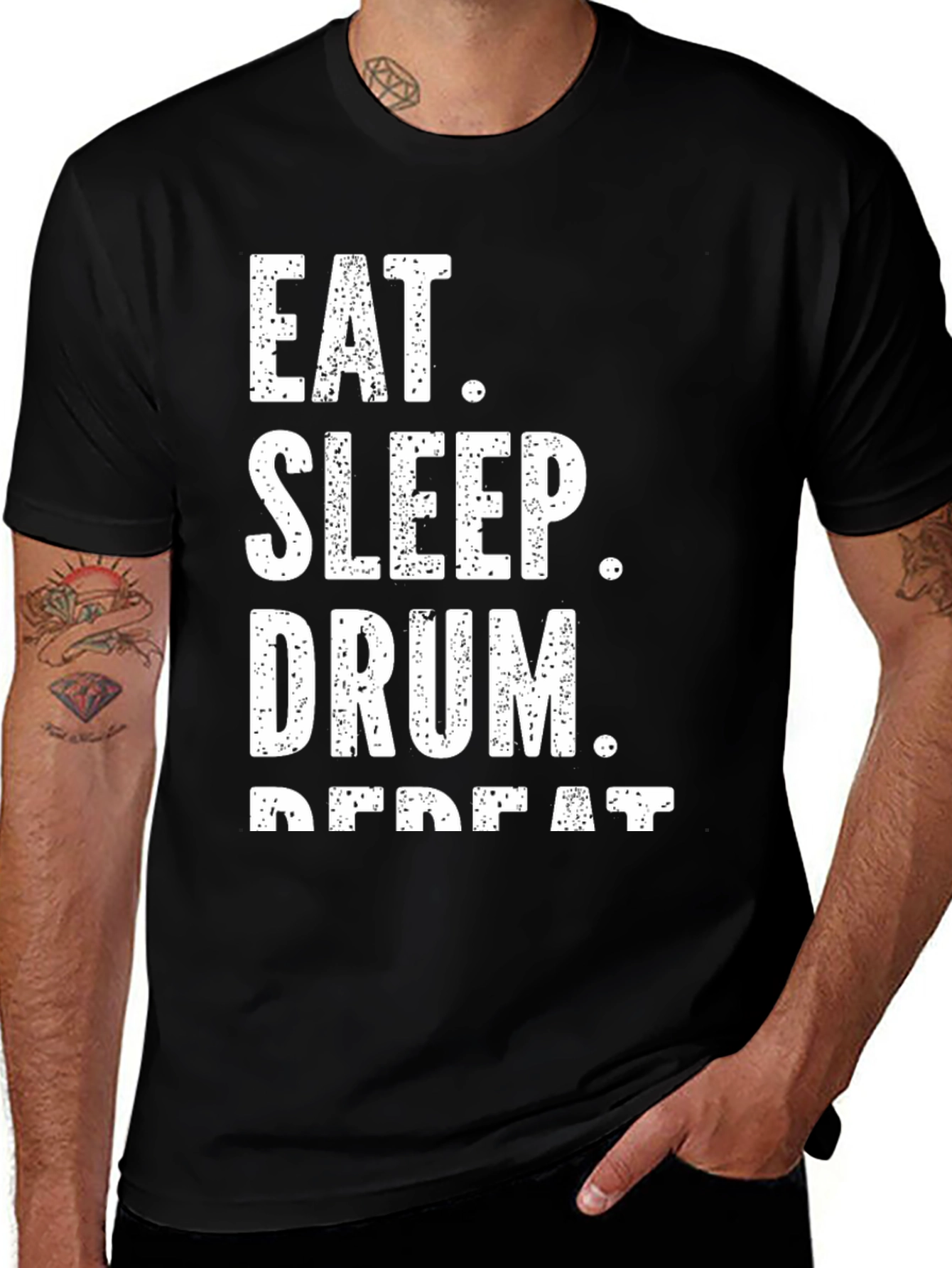 Eat Sleep Drum Repeat T-Shirt