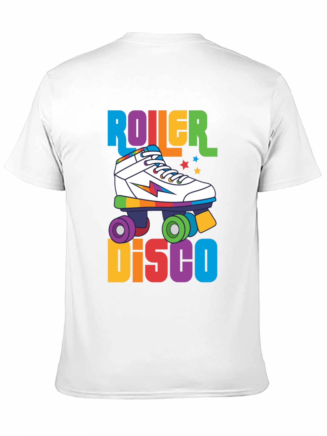 Retro Roller Disco T-Shirt - 80s Vibes!