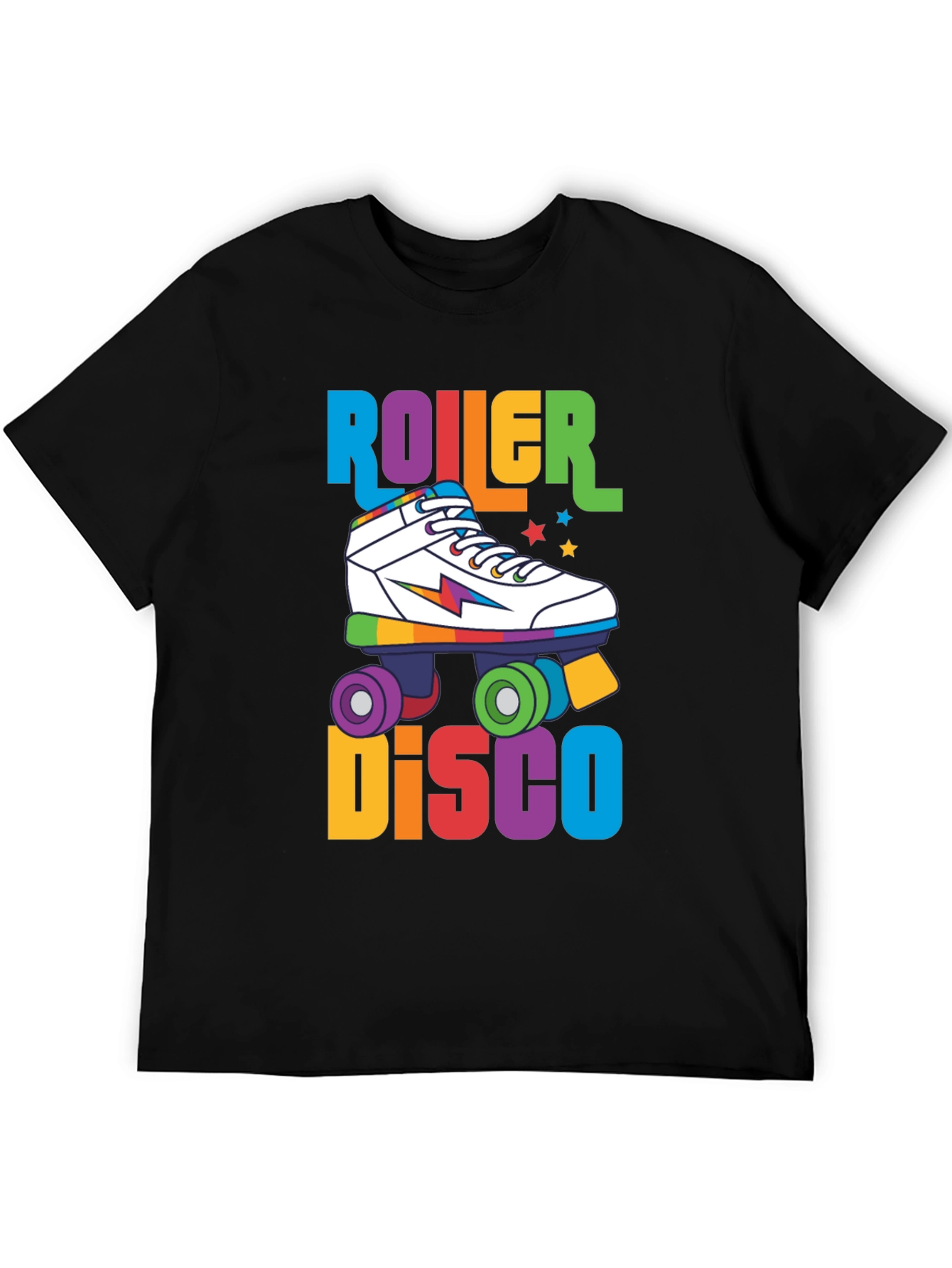 Retro Roller Disco T-Shirt - 80s Vibes!