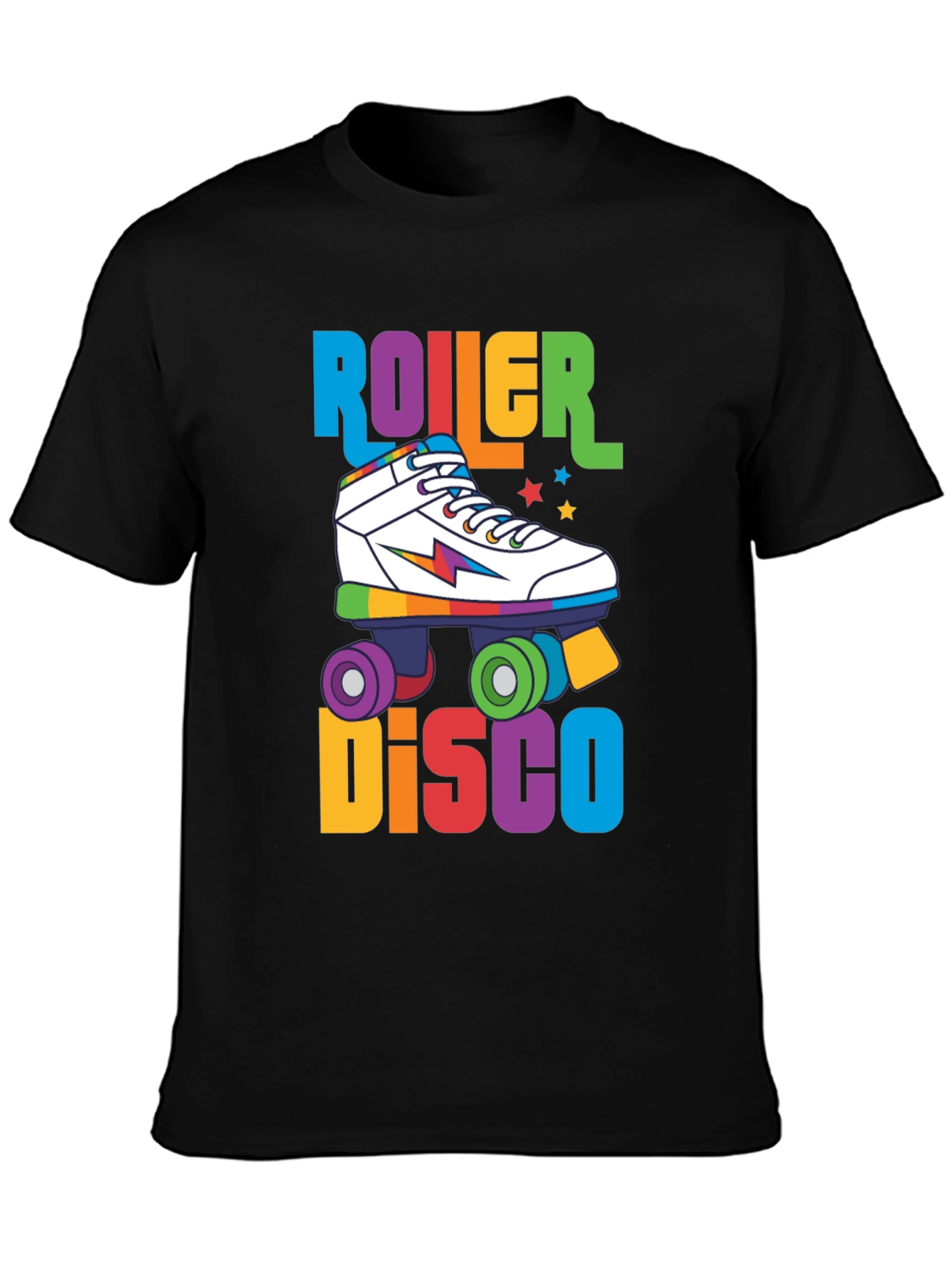 Retro Roller Disco T-Shirt - 80s Vibes!