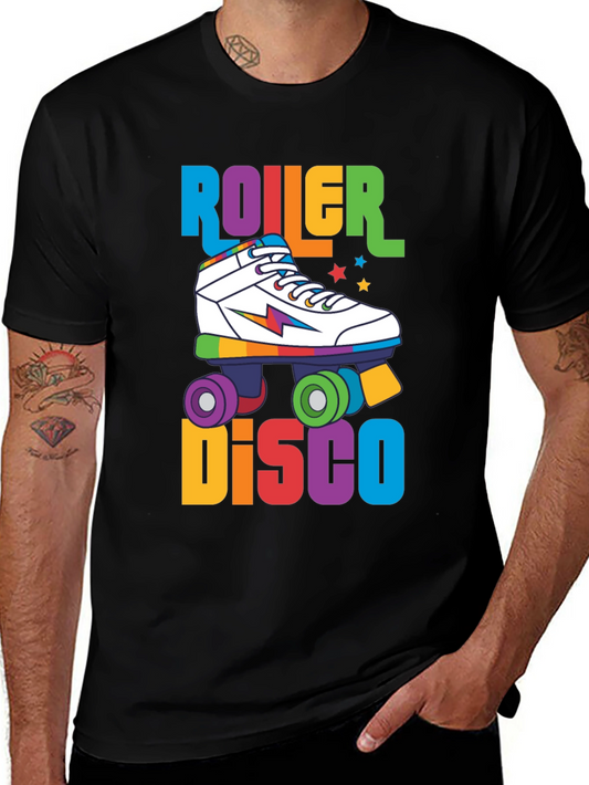 Retro Roller Disco T-Shirt - 80s Vibes!