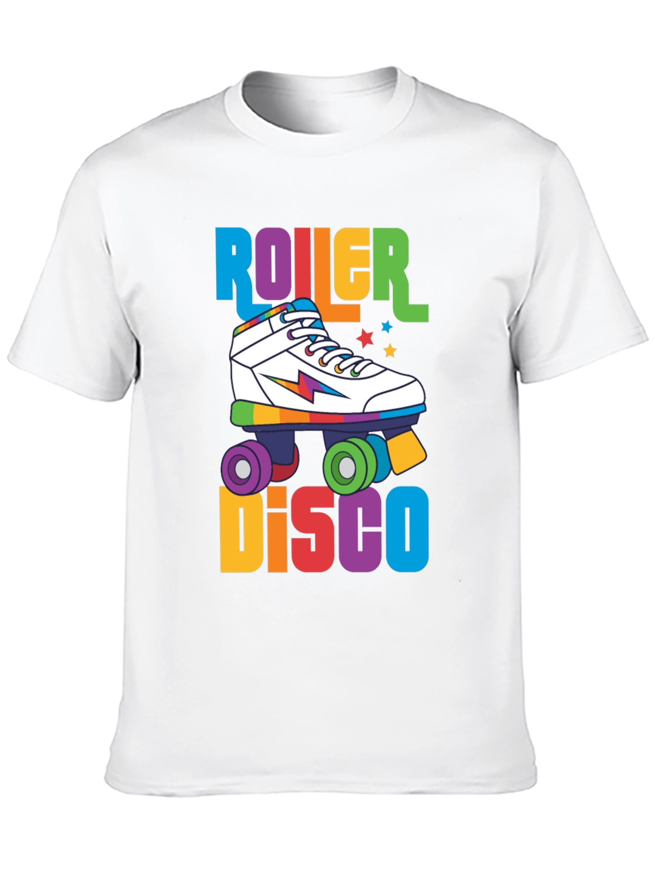 Retro Roller Disco T-Shirt - 80s Vibes!