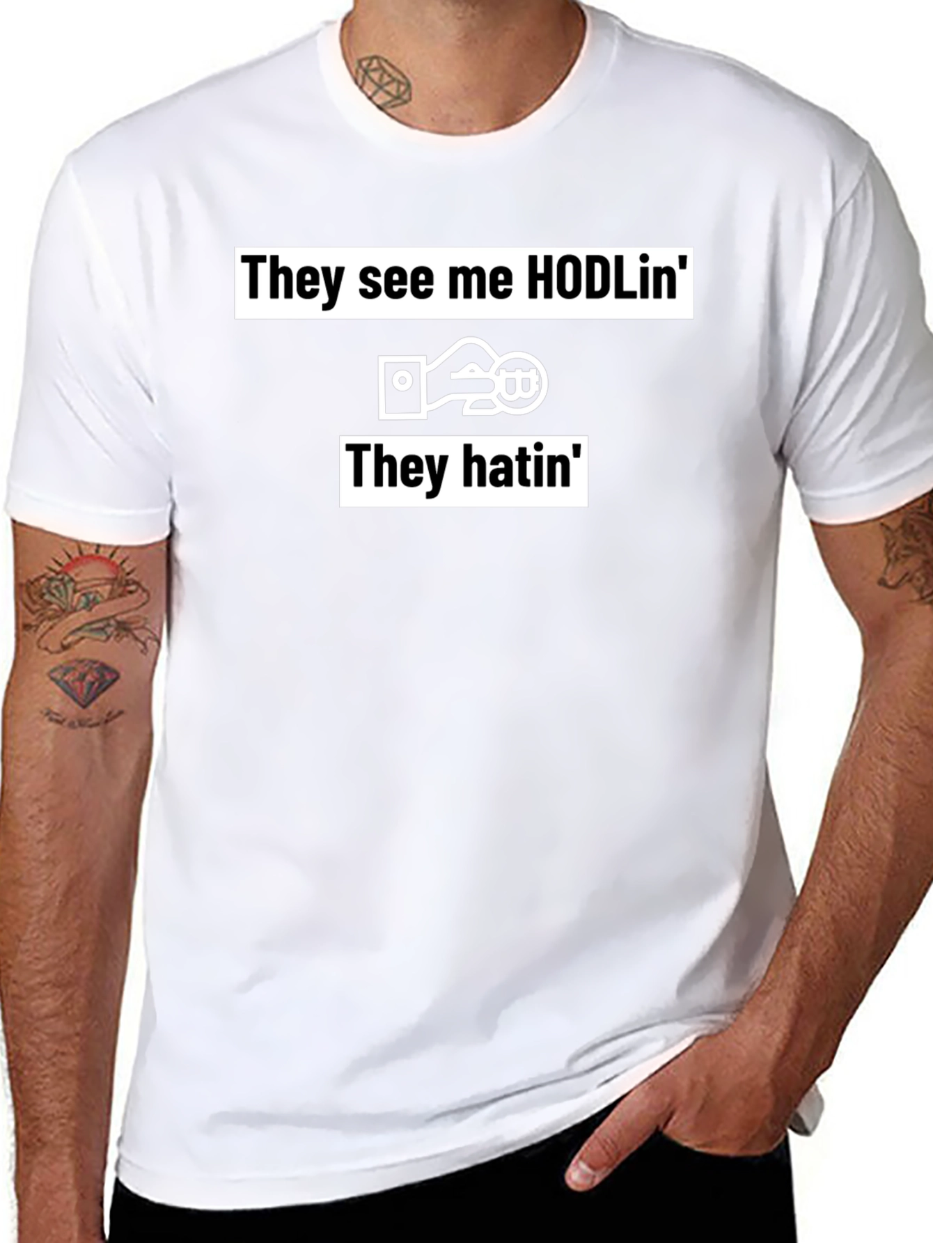HODL Bitcoin Crypto T-Shirt
