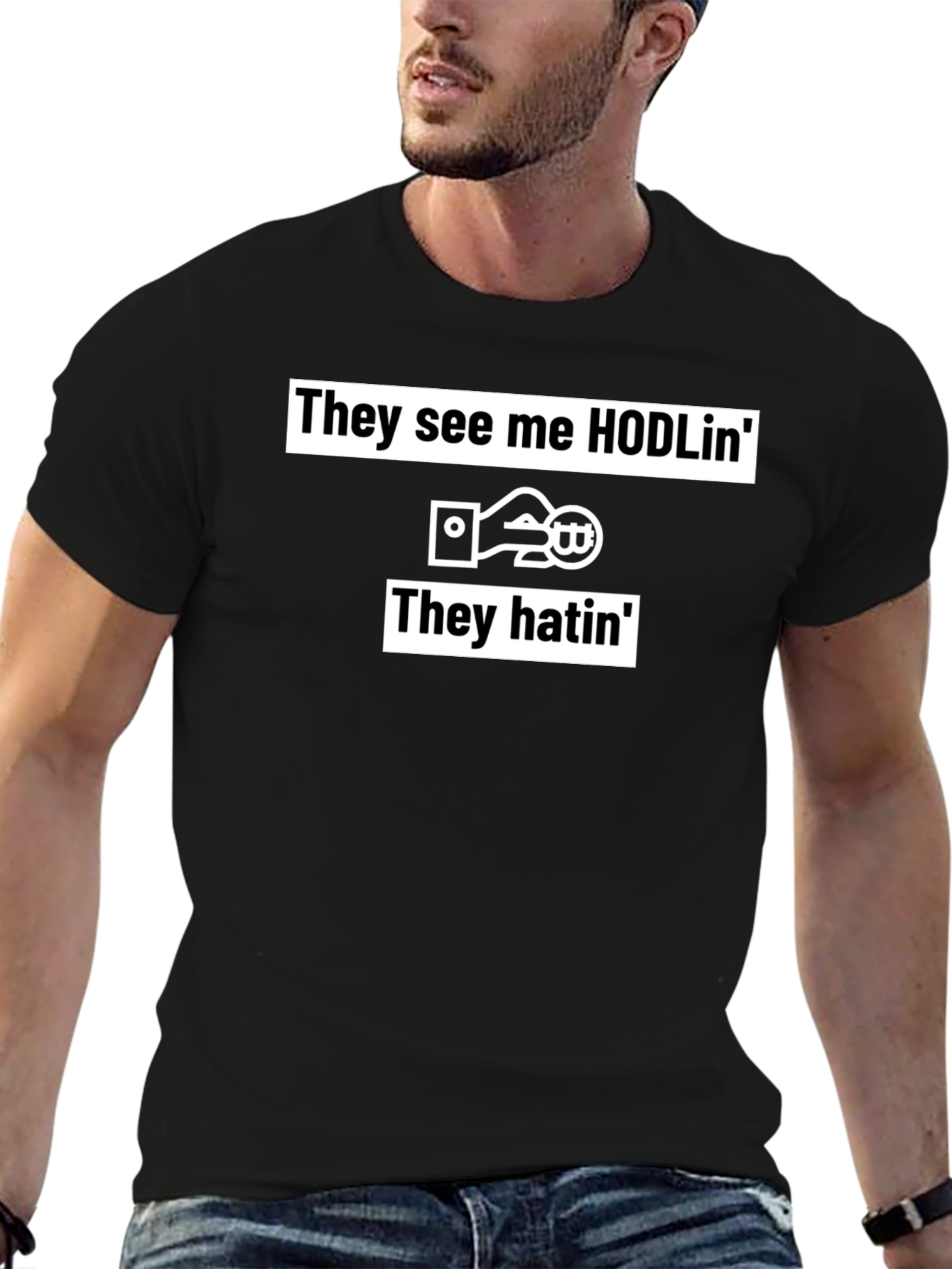 HODL Bitcoin Crypto T-Shirt