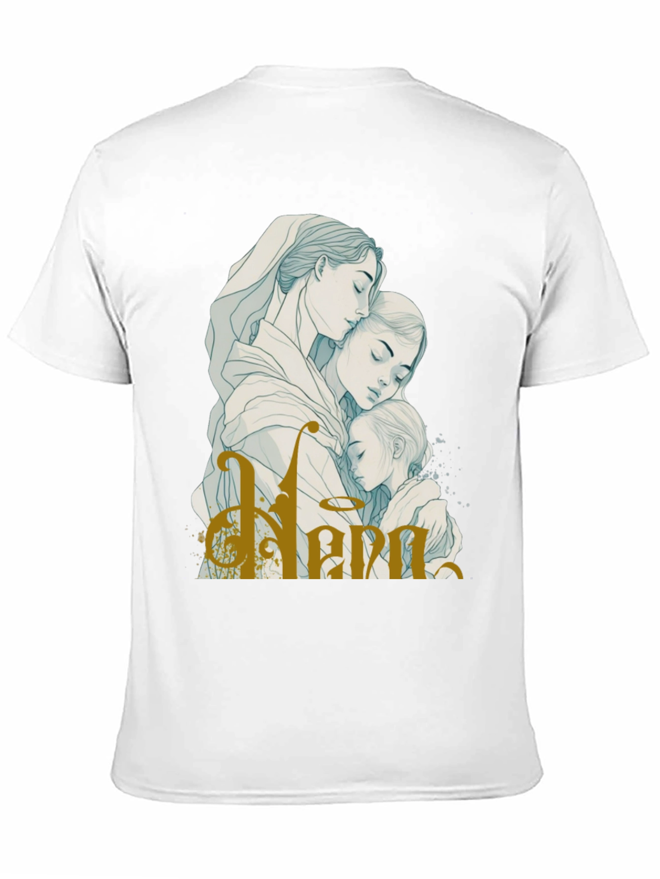 Mother Daughter Embrace Graphic Tee