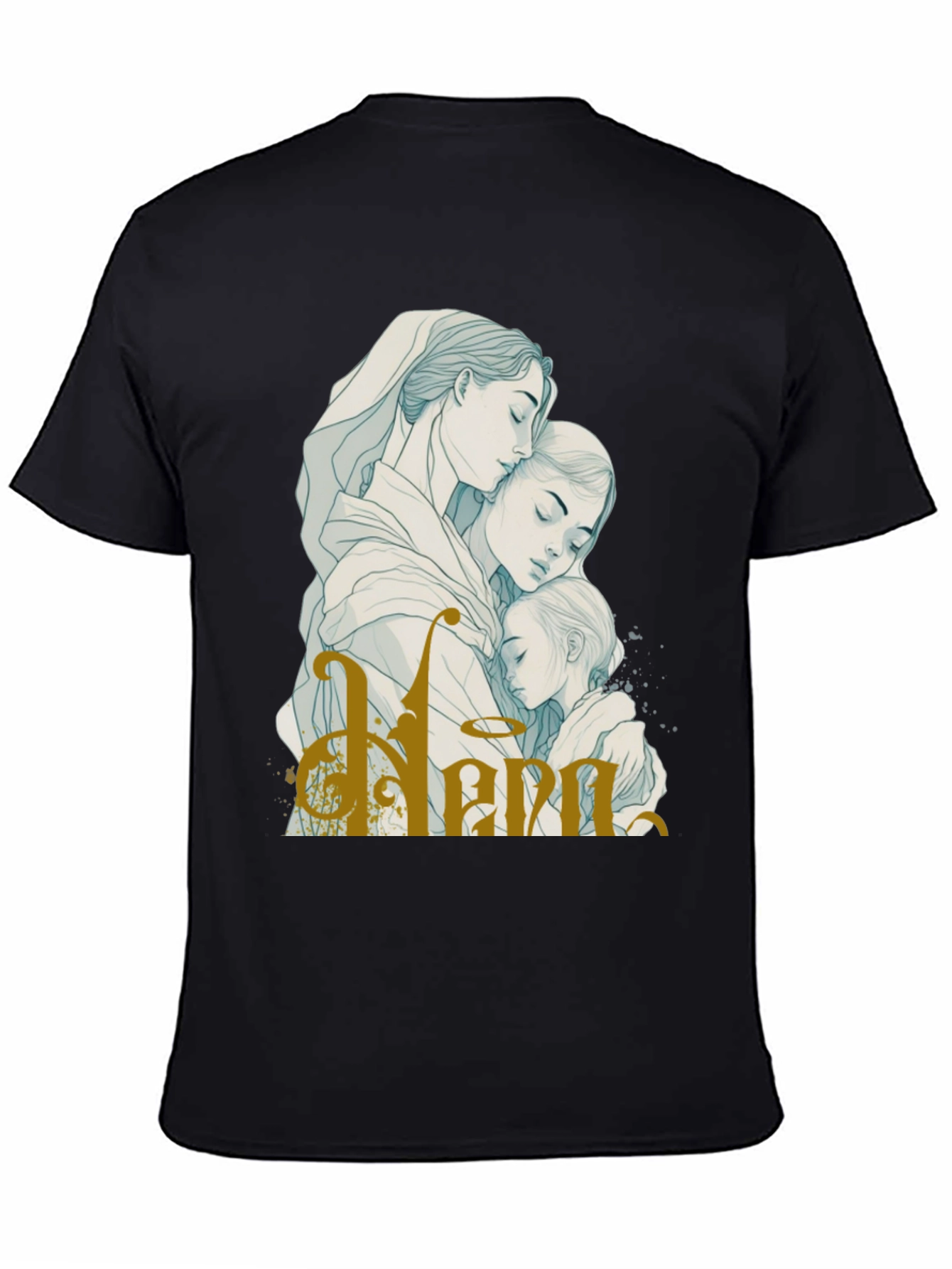 Mother Daughter Embrace Graphic Tee