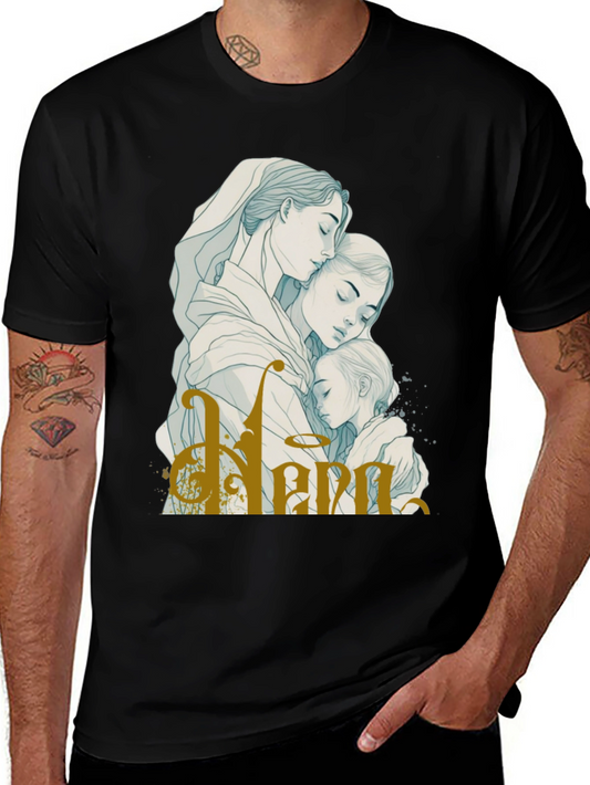 Mother Daughter Embrace Graphic Tee