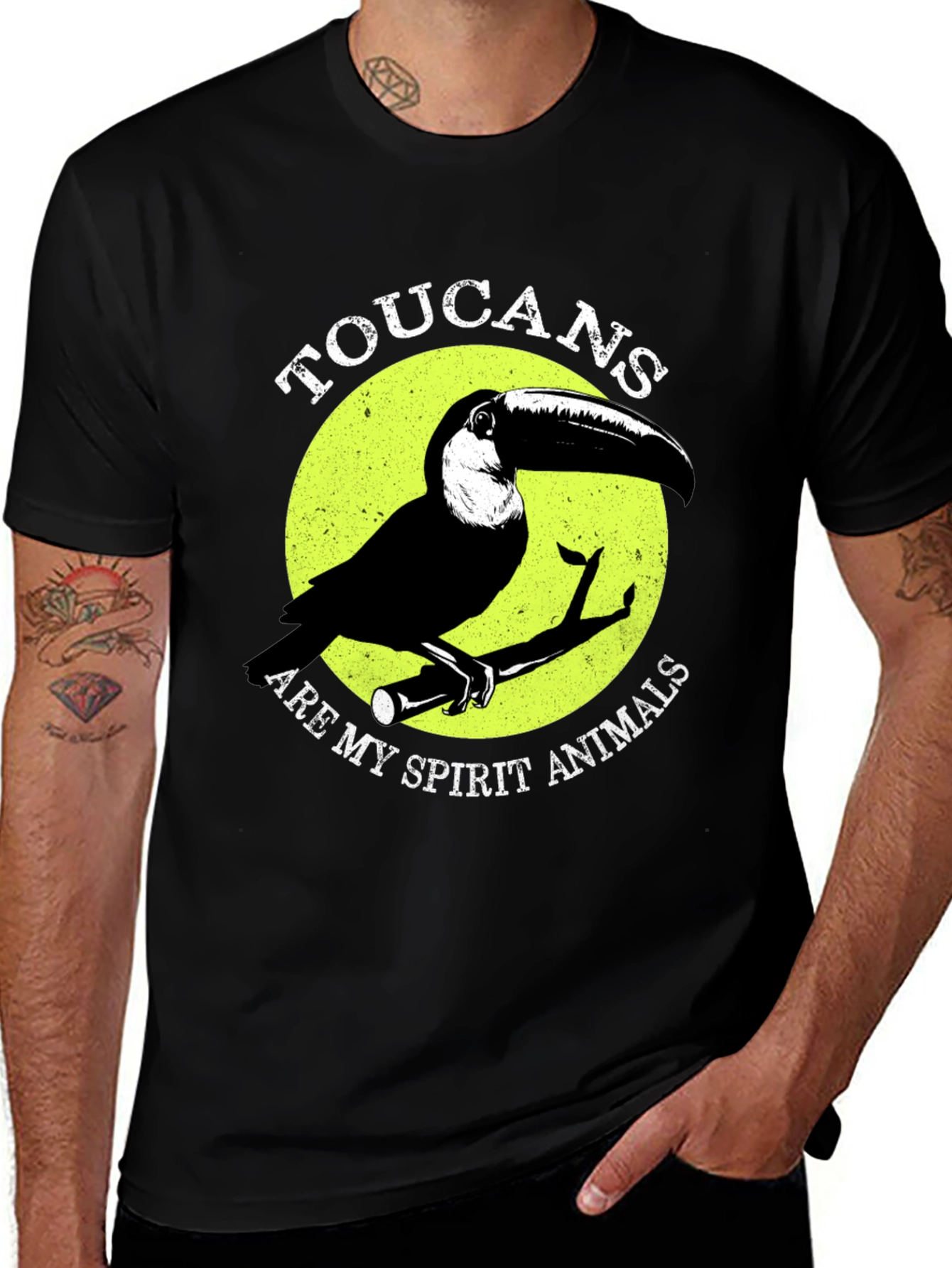 Toucan Spirit Animal T-Shirt - Fun Graphic Tee
