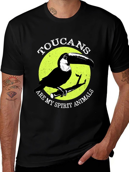 Toucan Spirit Animal T-Shirt - Fun Graphic Tee