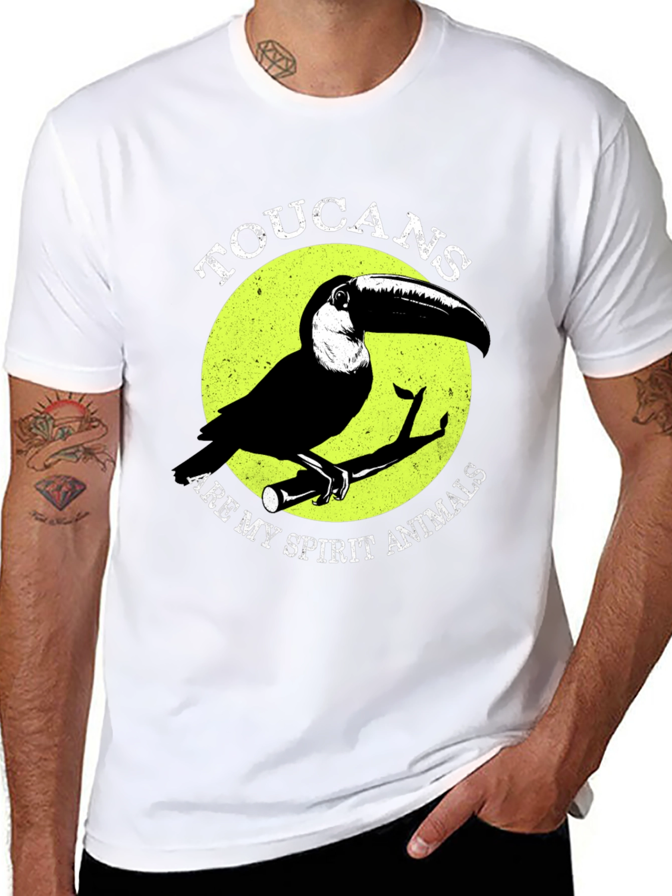 Toucan Spirit Animal T-Shirt - Fun Graphic Tee