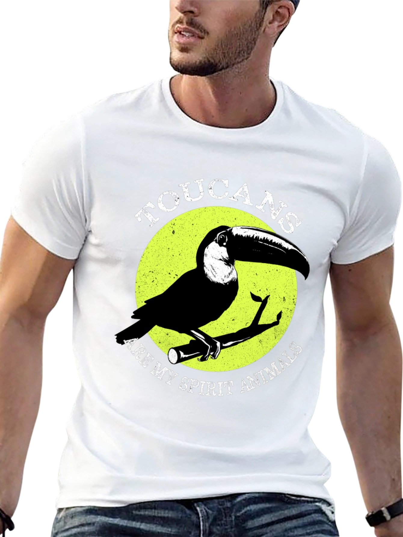 Toucan Spirit Animal T-Shirt - Fun Graphic Tee