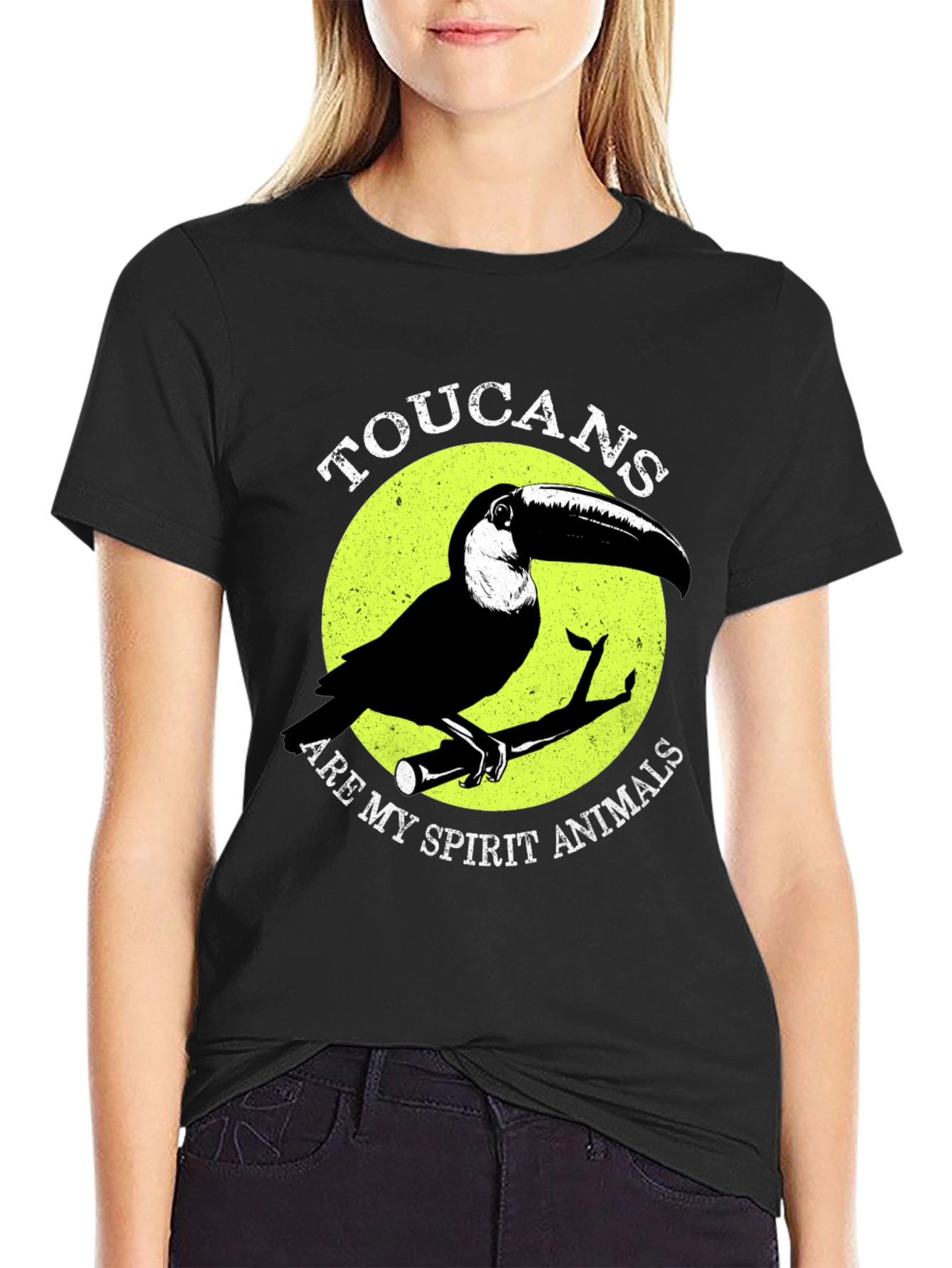Toucan Spirit Animal T-Shirt - Fun Graphic Tee
