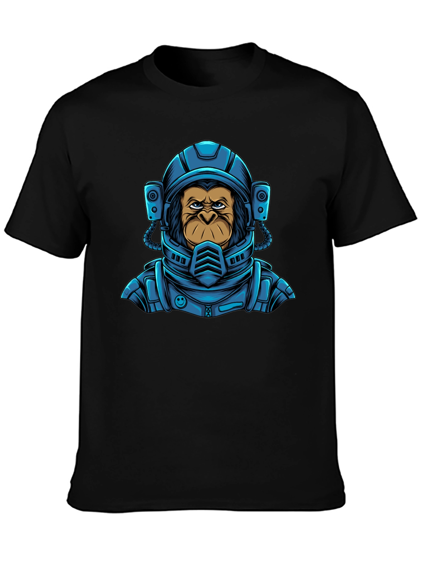 Ape Astronaut Graphic Tee - Cool Spaceman Monkey T-Shirt