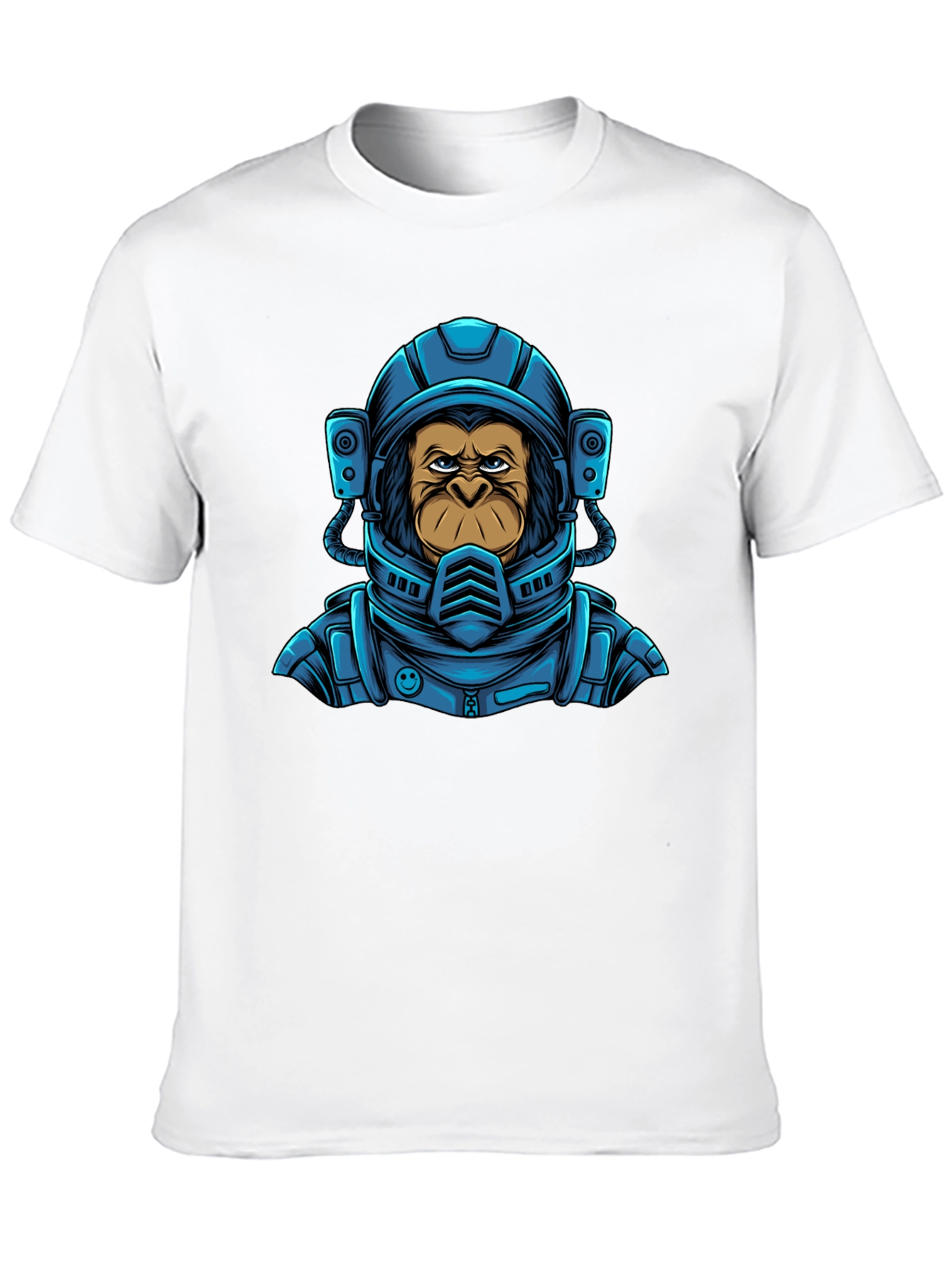 Ape Astronaut Graphic Tee - Cool Spaceman Monkey T-Shirt