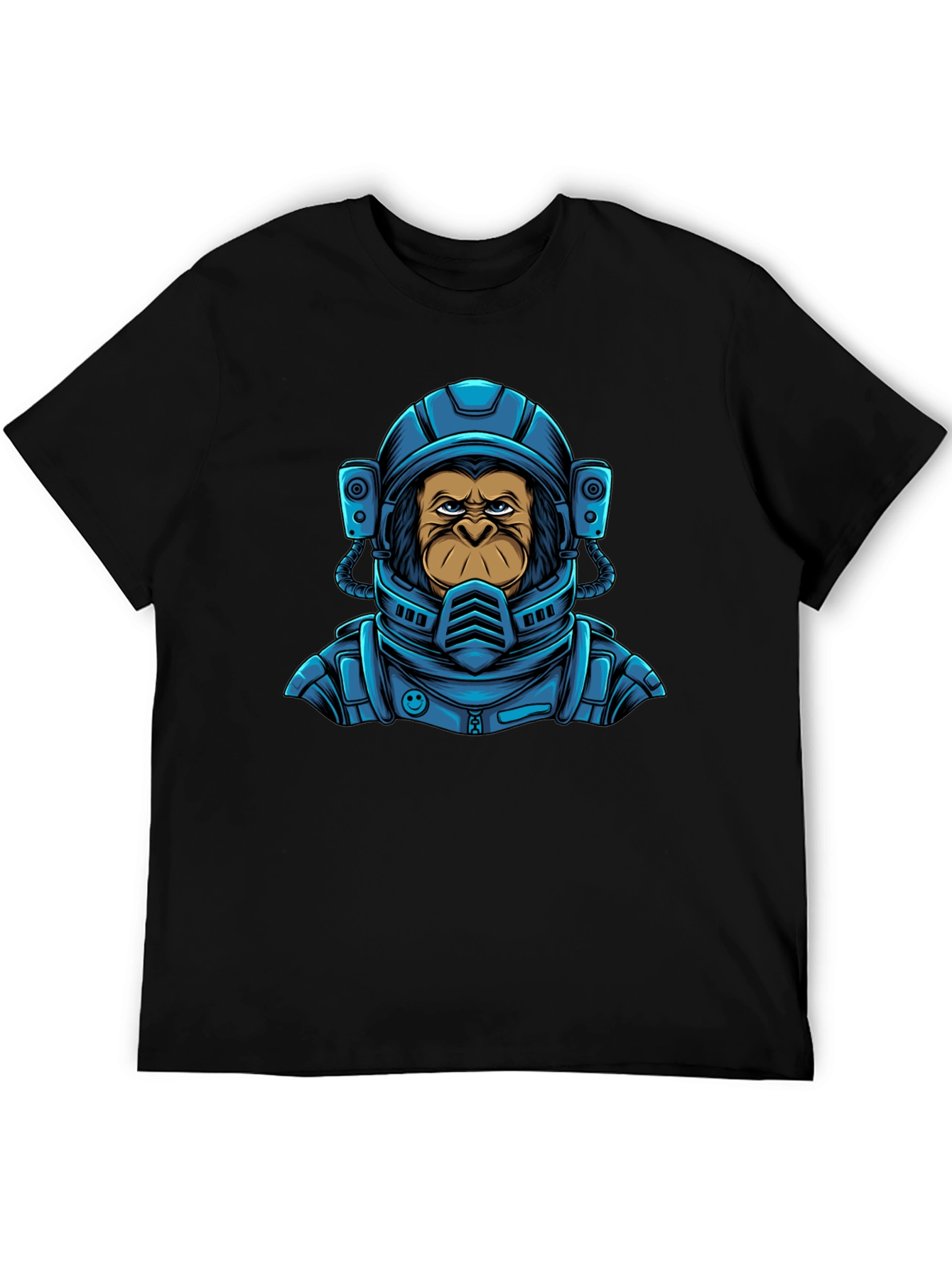 Ape Astronaut Graphic Tee - Cool Spaceman Monkey T-Shirt