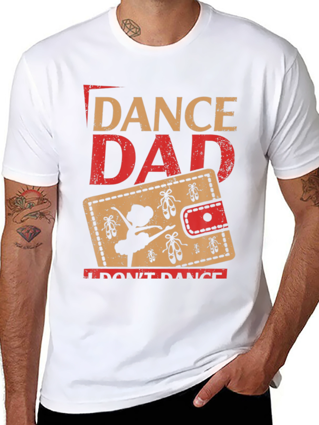 Dance Dad Graphic Tee - Ballet Parent T-Shirt