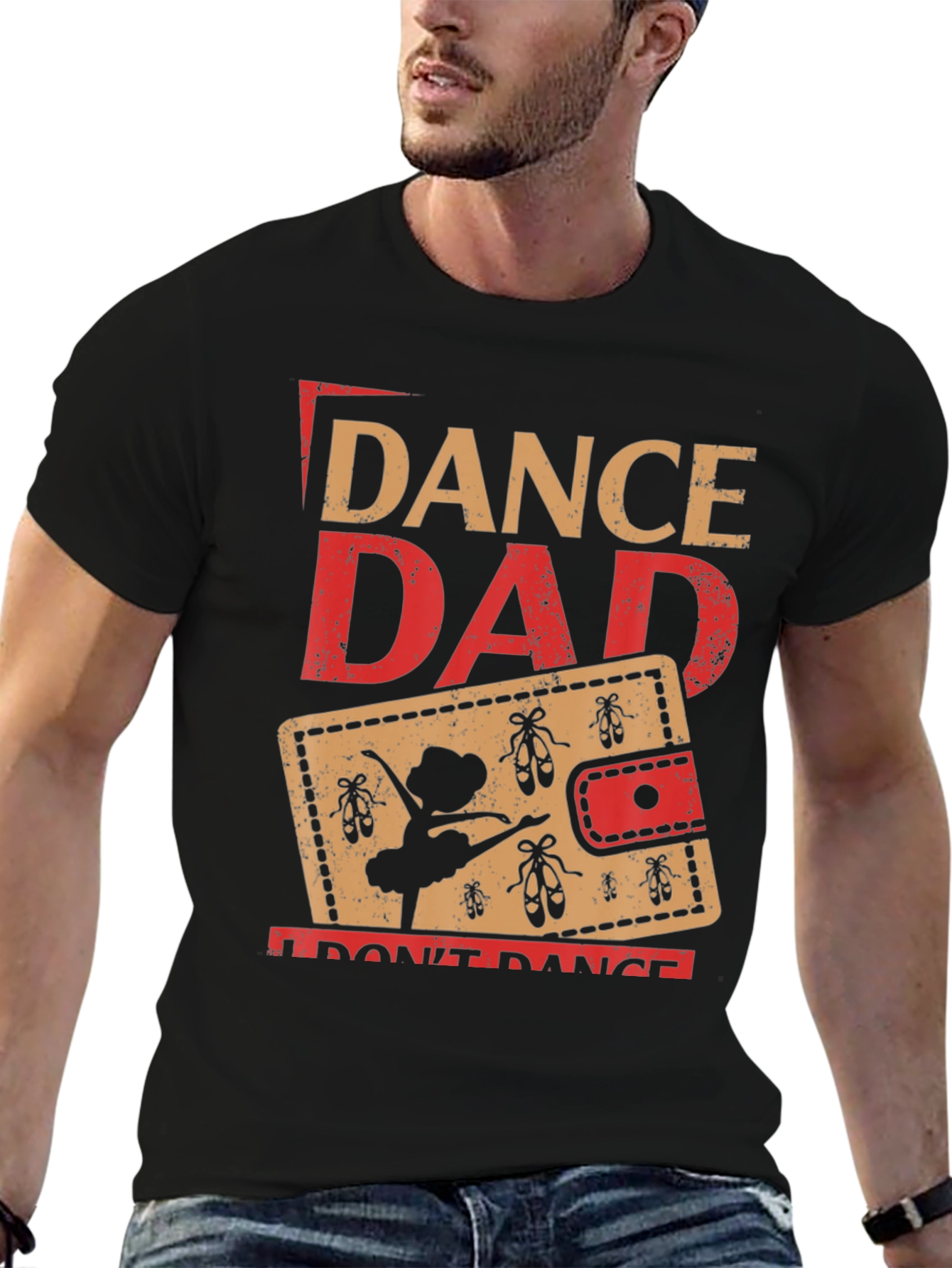 Dance Dad Graphic Tee - Ballet Parent T-Shirt