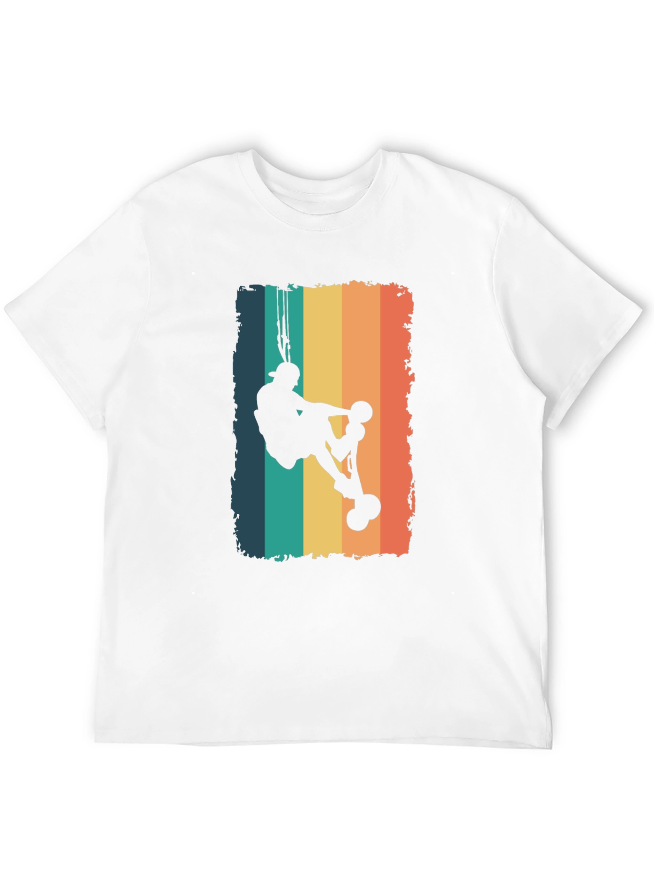 Retro Rock Climber Graphic T-Shirt