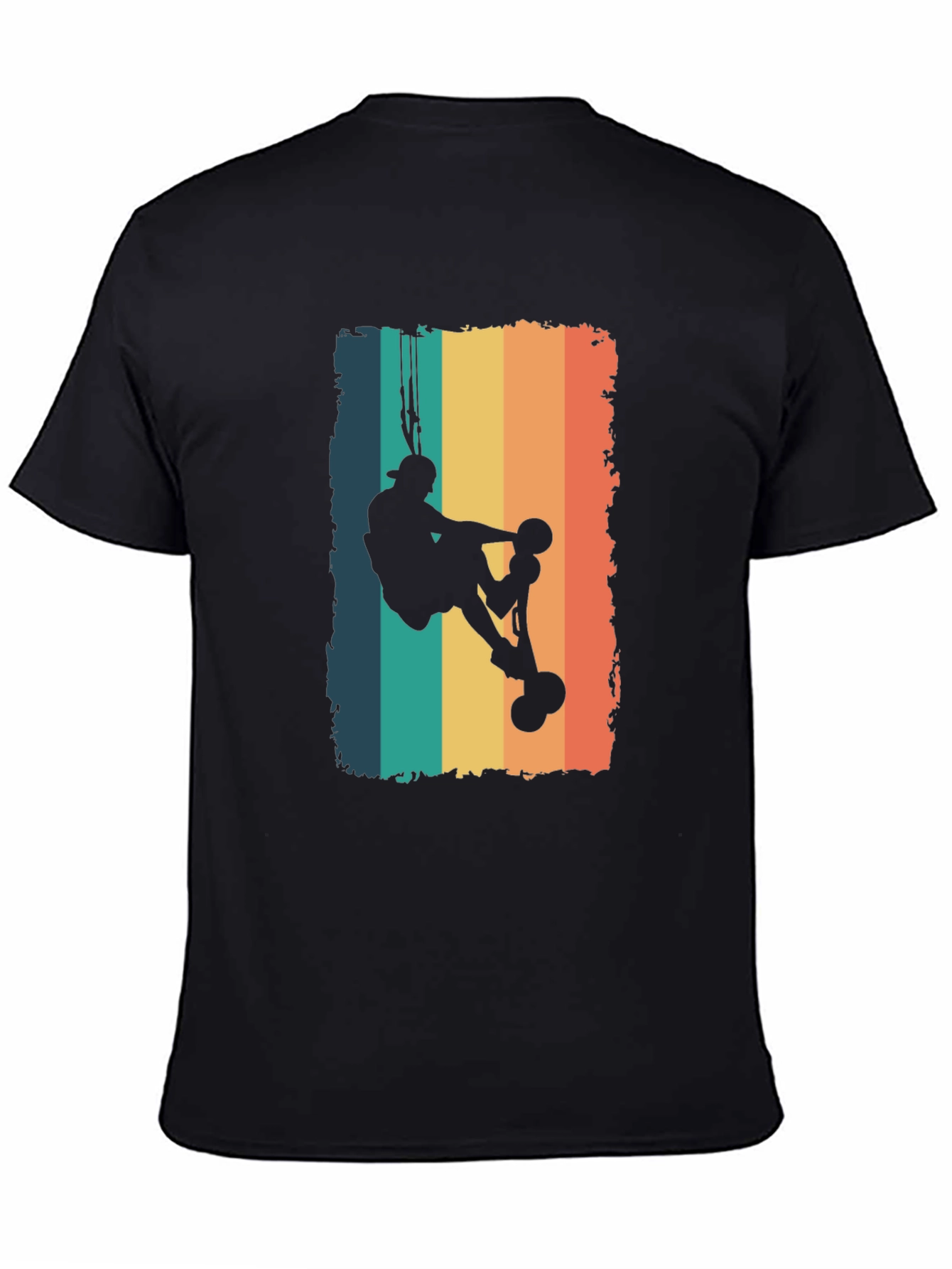 Retro Rock Climber Graphic T-Shirt