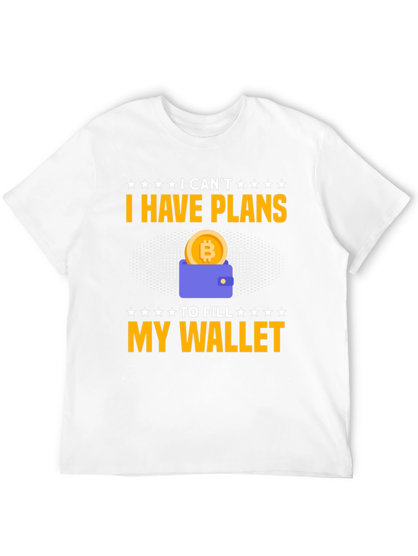 Crypto Wallet T-Shirt - Funny Bitcoin Design