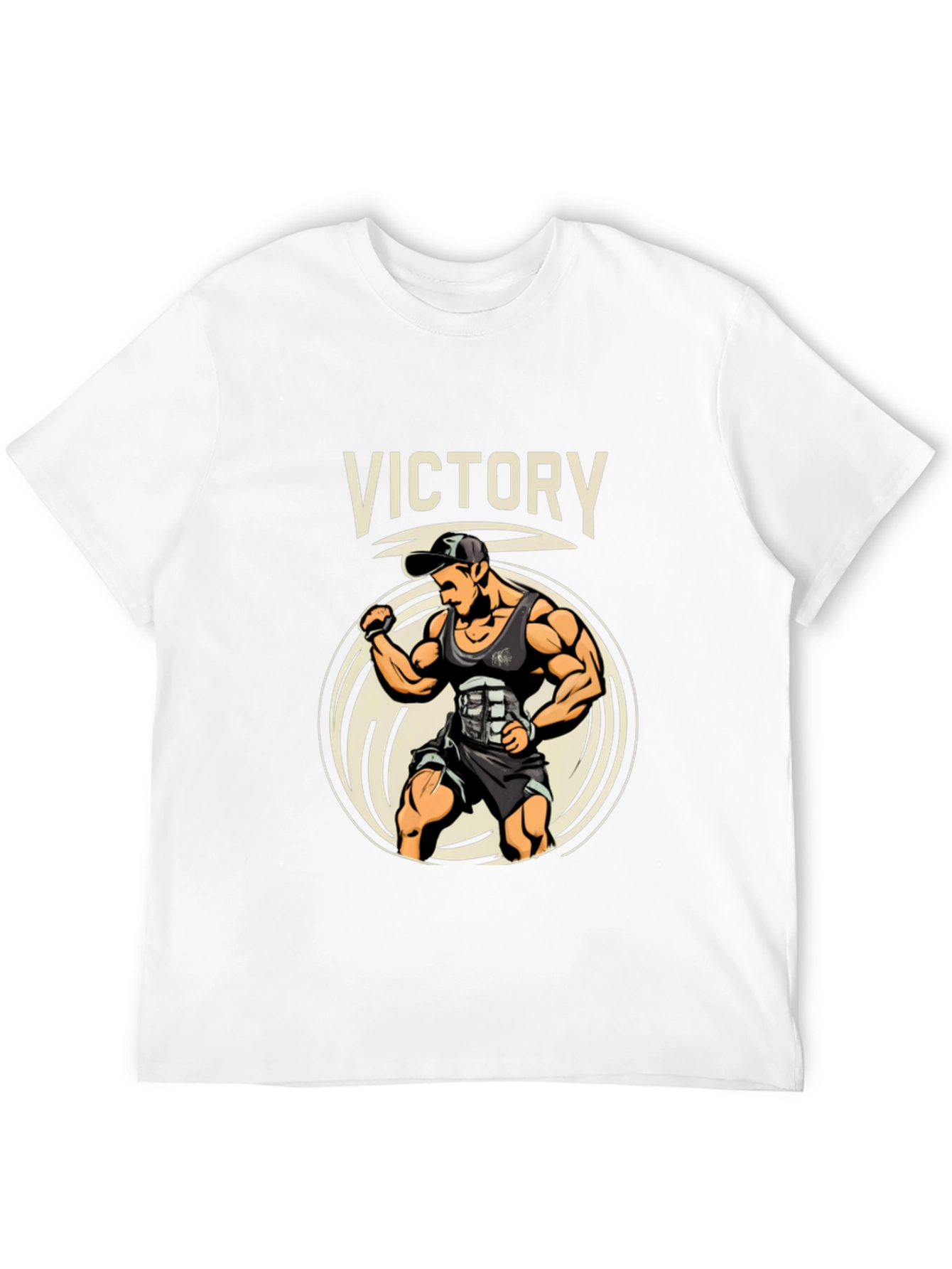 Victory Fitness Graphic Tee - Gym Motivation Shirt