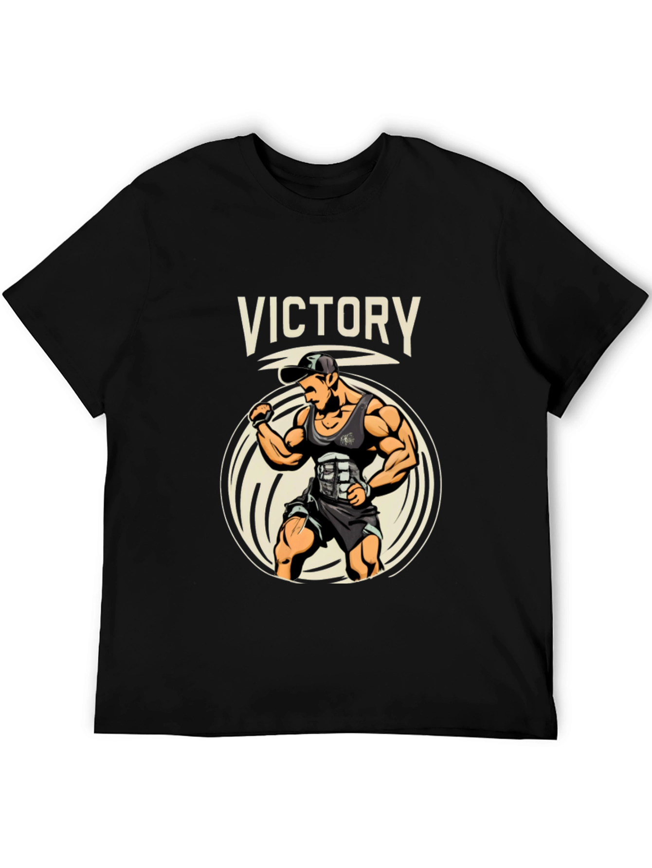 Victory Fitness Graphic Tee - Gym Motivation Shirt