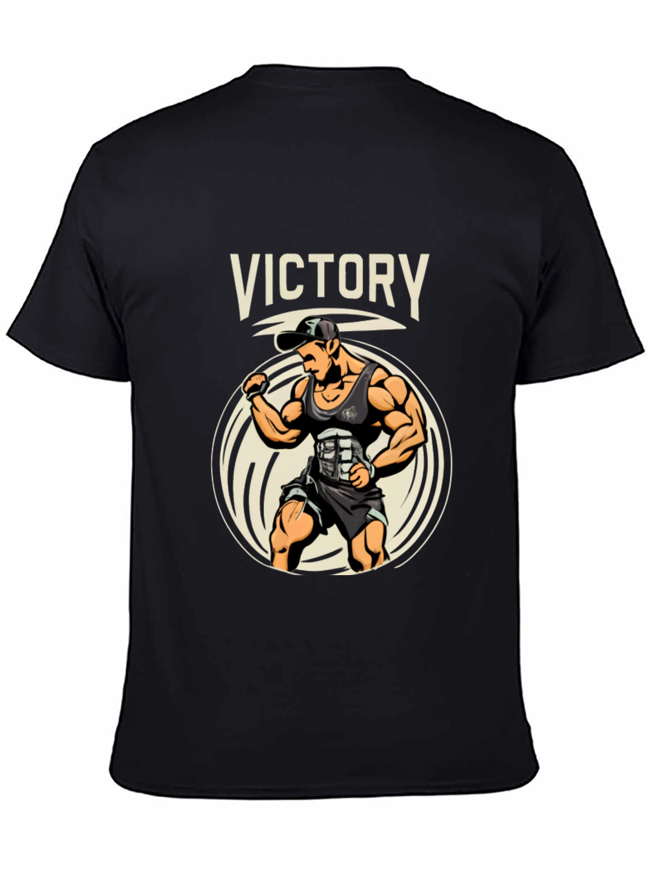 Victory Fitness Graphic Tee - Gym Motivation Shirt