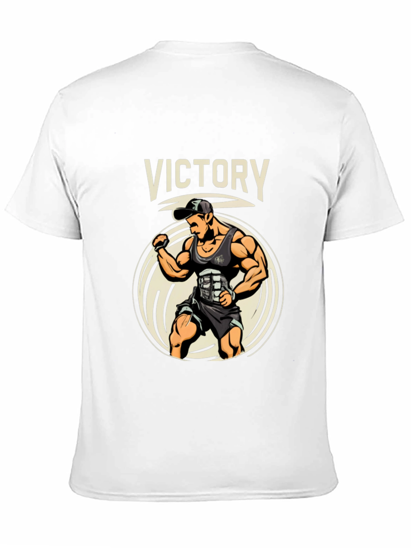 Victory Fitness Graphic Tee - Gym Motivation Shirt