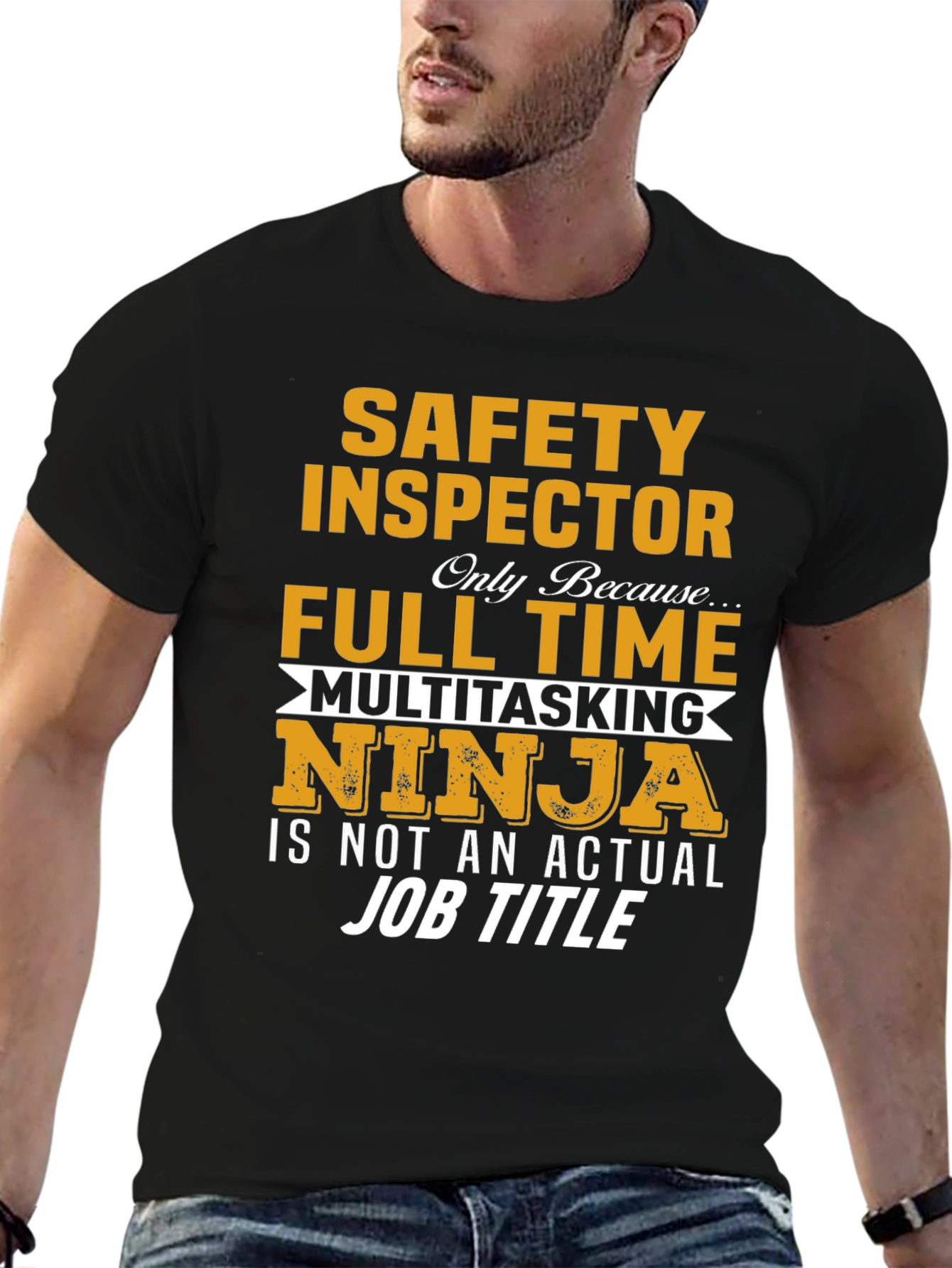Safety Inspector T-Shirt - Multitasking Ninja