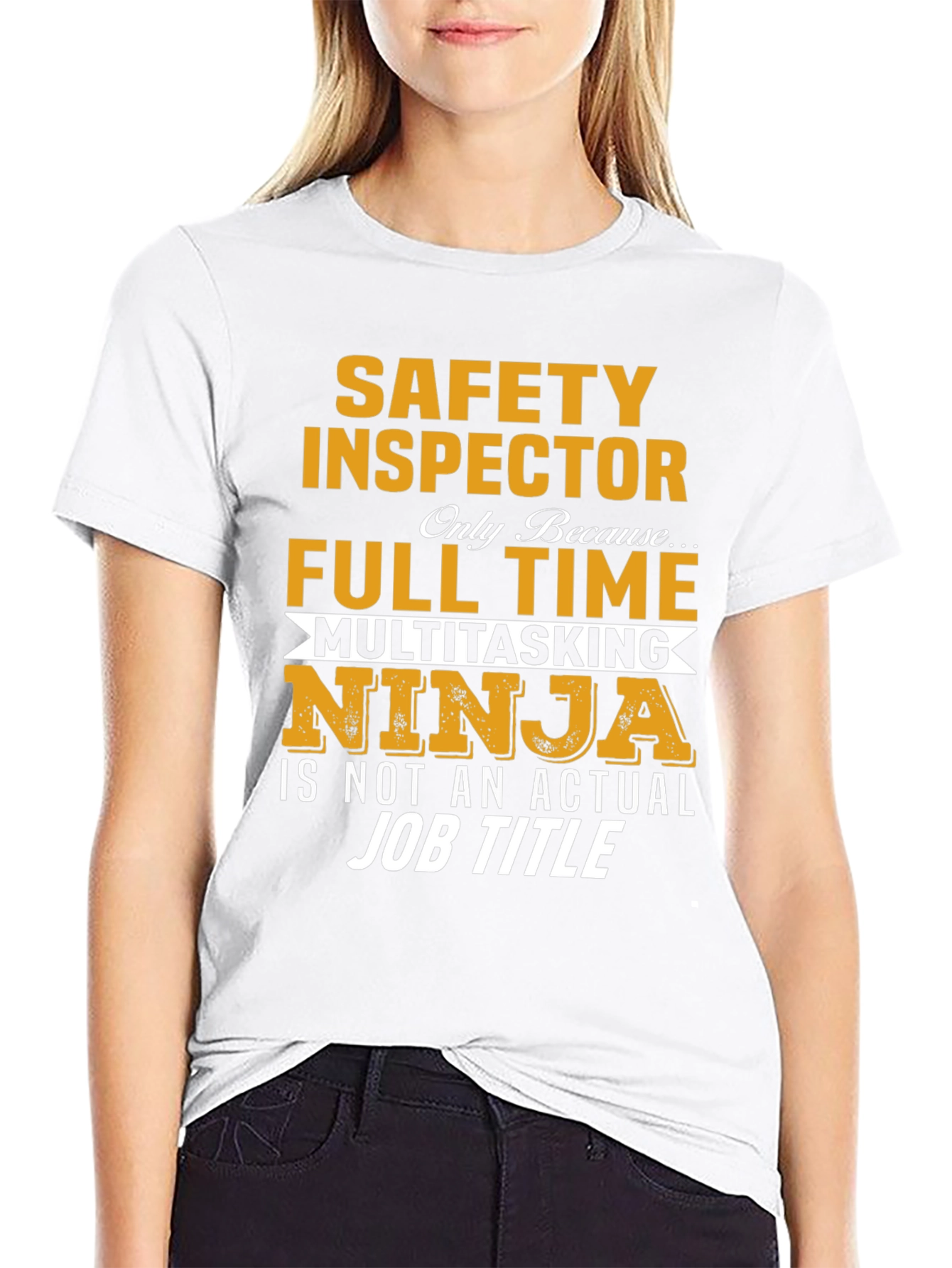 Safety Inspector T-Shirt - Multitasking Ninja