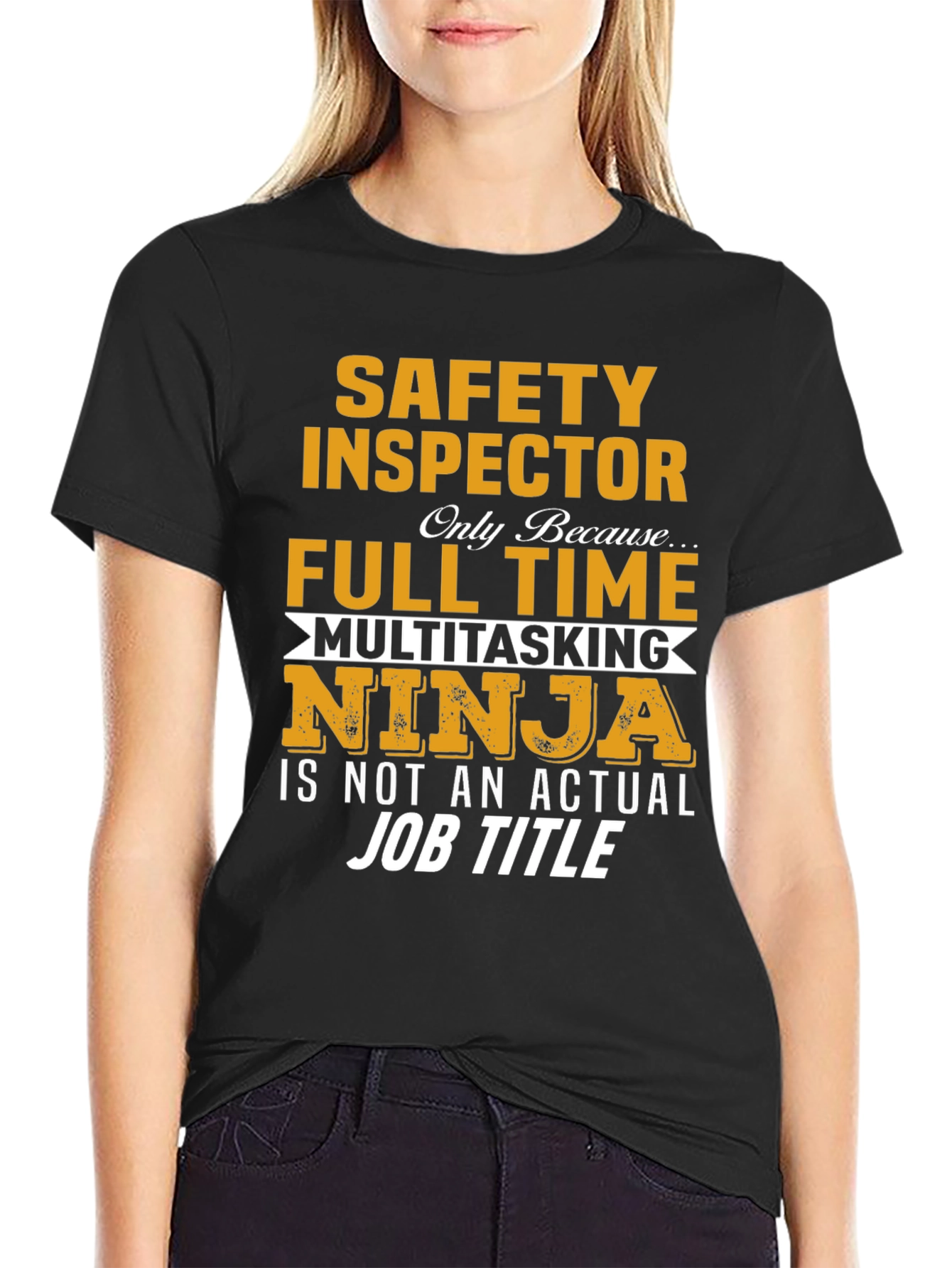 Safety Inspector T-Shirt - Multitasking Ninja