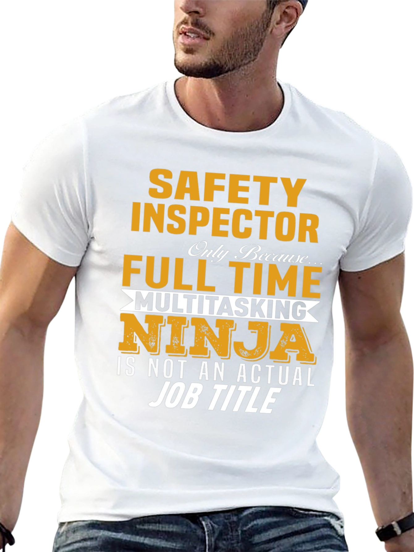 Safety Inspector T-Shirt - Multitasking Ninja