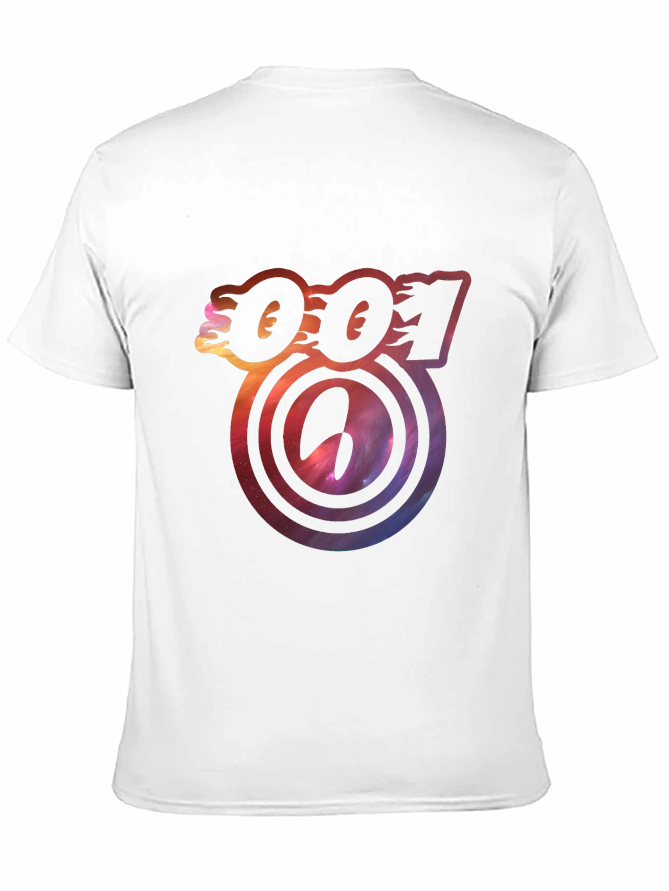 Bold 001 Graphic Print Black T-Shirt