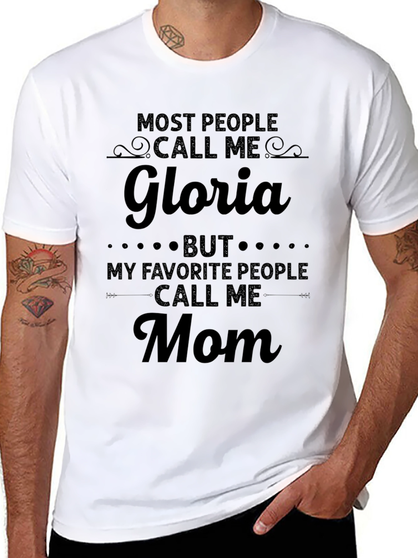 Gloria Mom T-Shirt - Personalized Mothers Day Gift