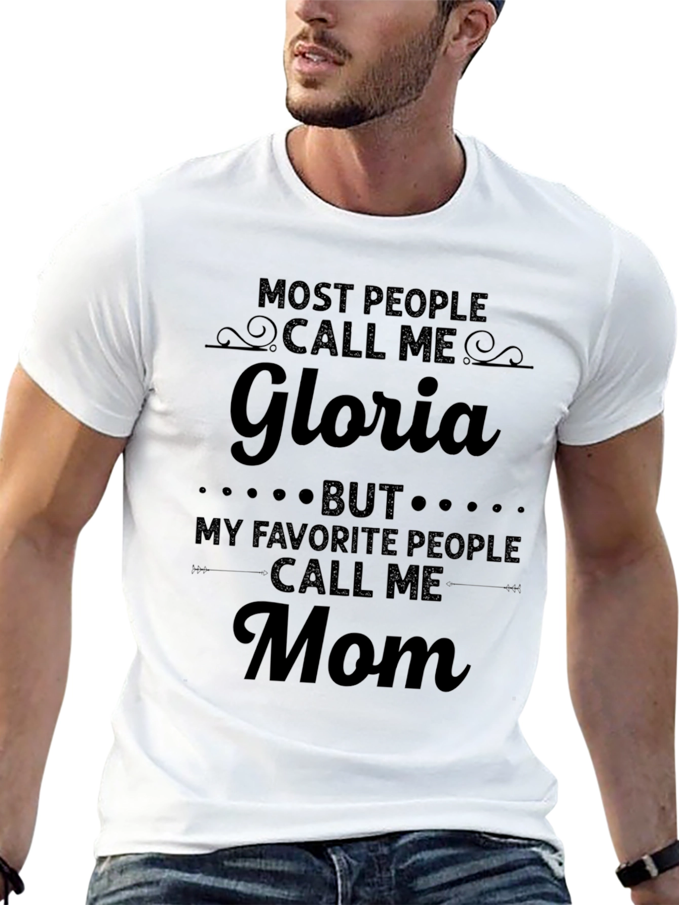 Gloria Mom T-Shirt - Personalized Mothers Day Gift