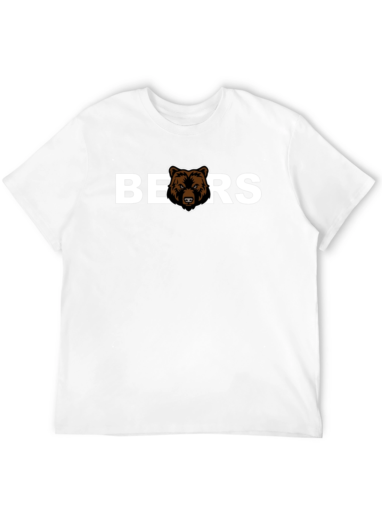 Mens Black Chicago Bears Graphic T-Shirt