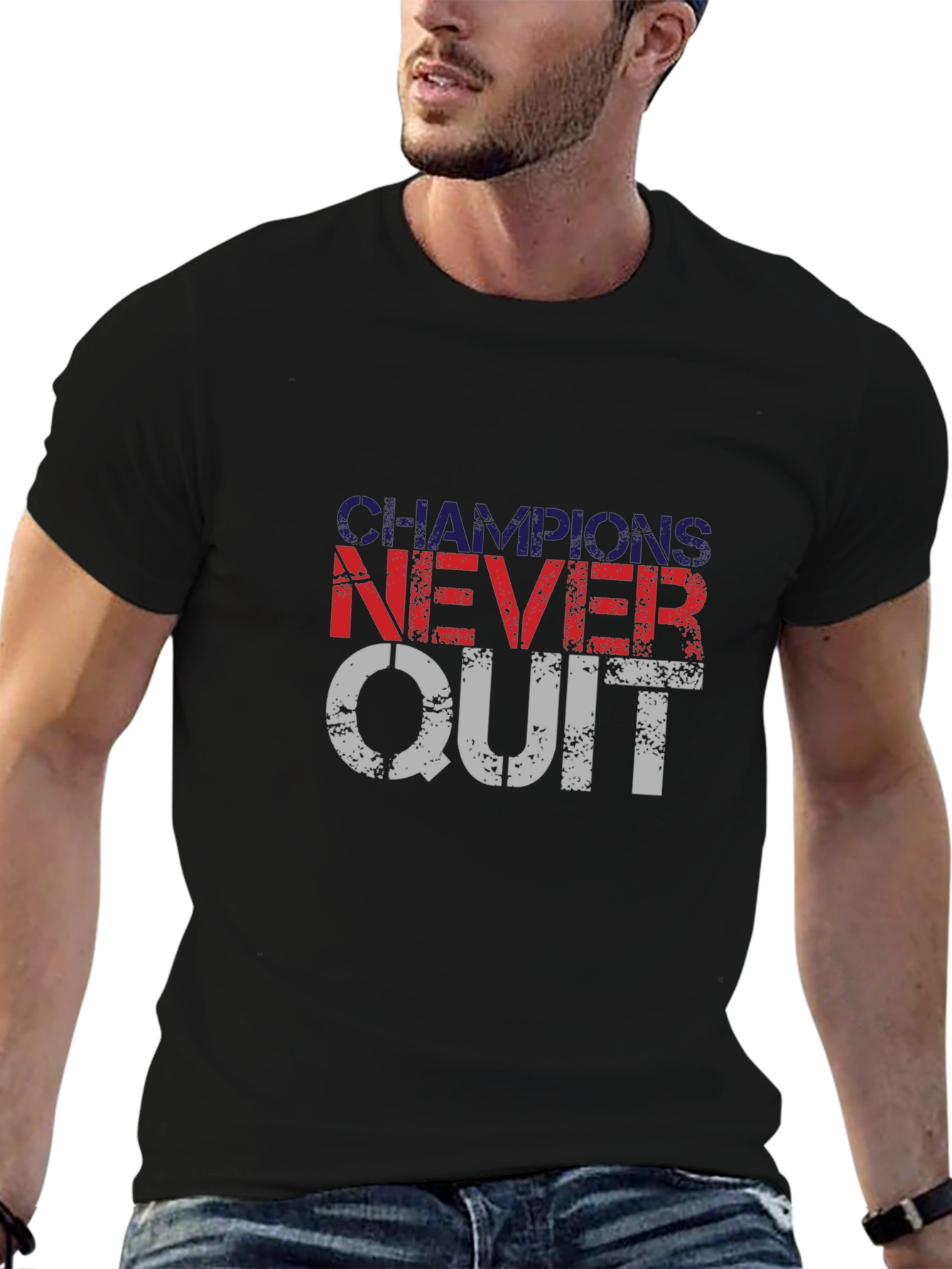 Champions Never Quit T-Shirt