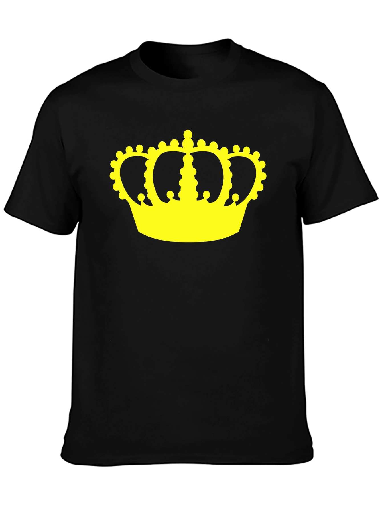 Crown Graphic Tee - Black