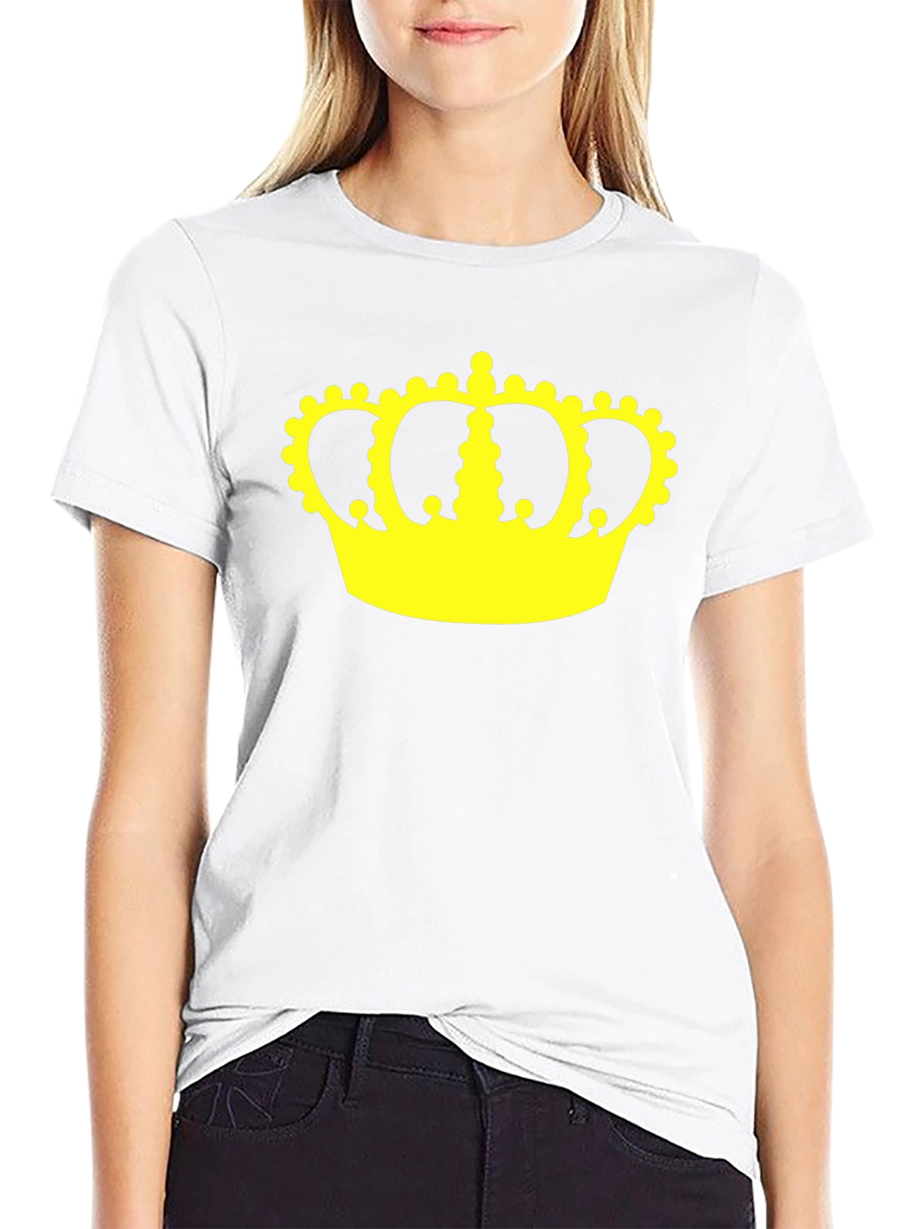 Crown Graphic Tee - Black
